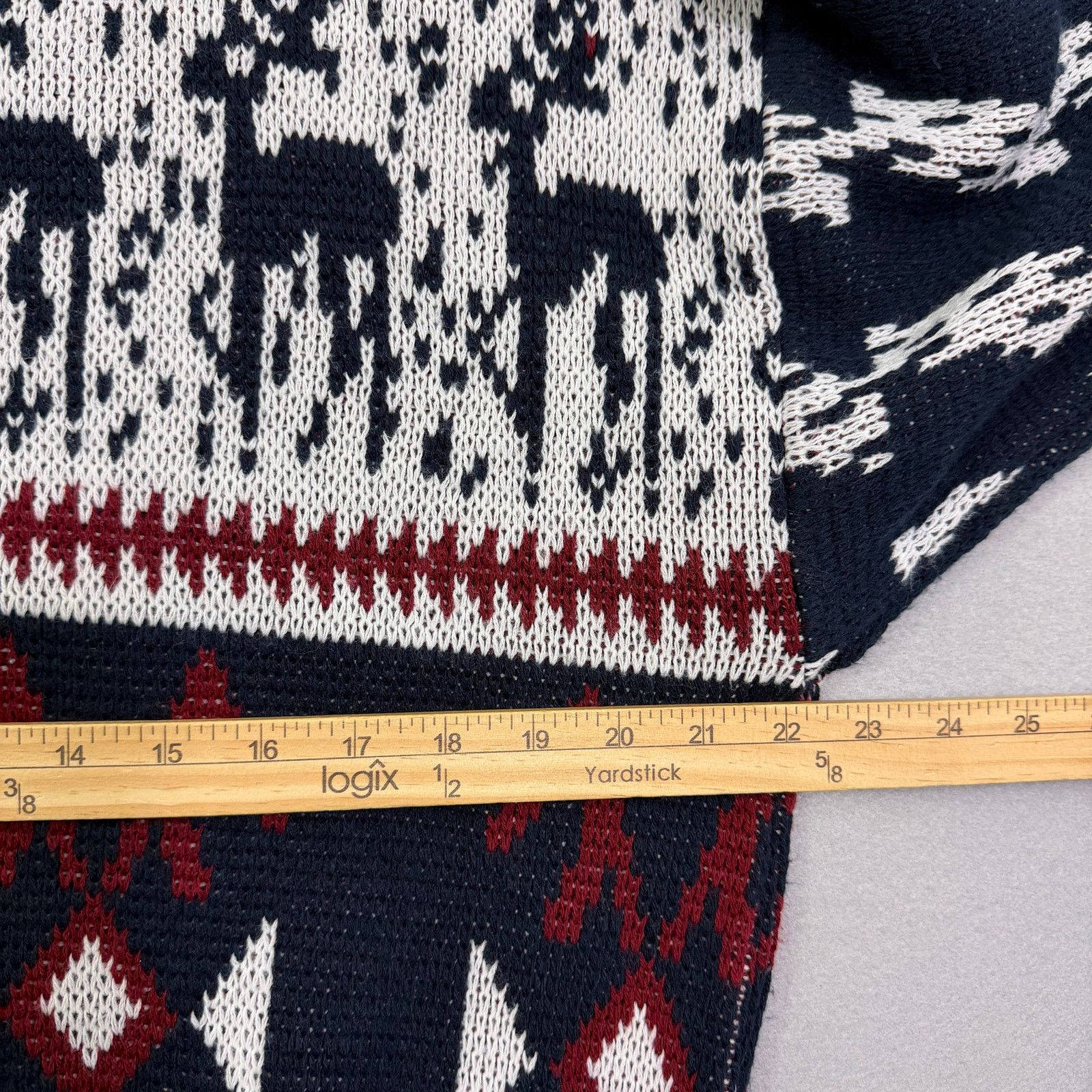 Vintage Vintage Bugle Boy Sweater Men's Small Blue Red Deer Size US S / EU 44-46 / 1 - 7 Thumbnail