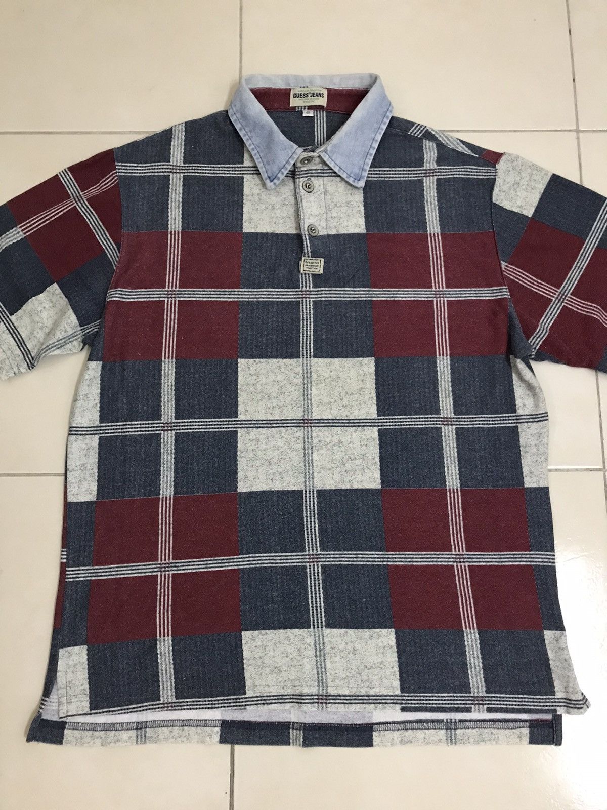 Georges Marciano × Guess Vintage Guess Jeans Polo Shirt Size US S / EU 44-46 / 1 - 6 Thumbnail