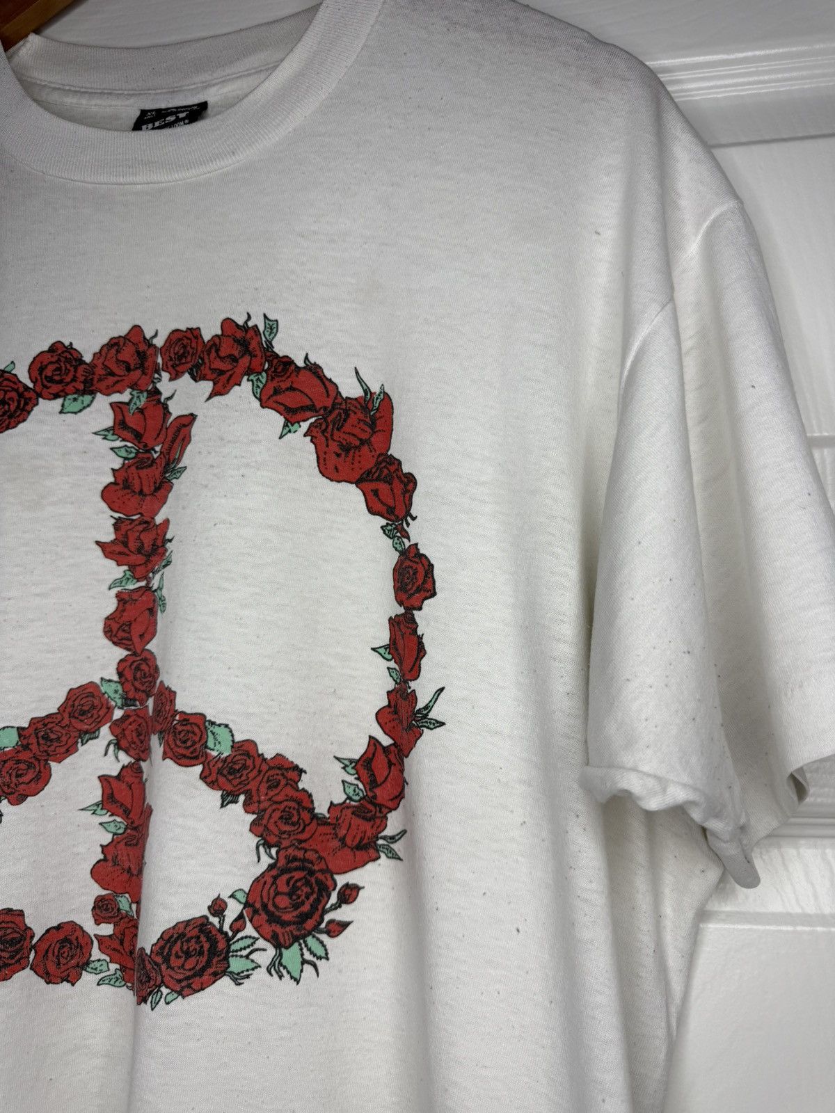 Vintage Vintage Single Stitch Grateful Dead Rose Peace Size US XL / EU 56 / 4 - 6 Thumbnail