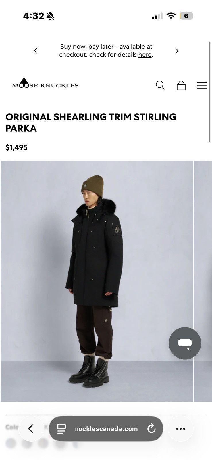 Moose Knuckles Moose Knuckles Shearling Parka Size US M / EU 48-50 / 2 - 7 Thumbnail