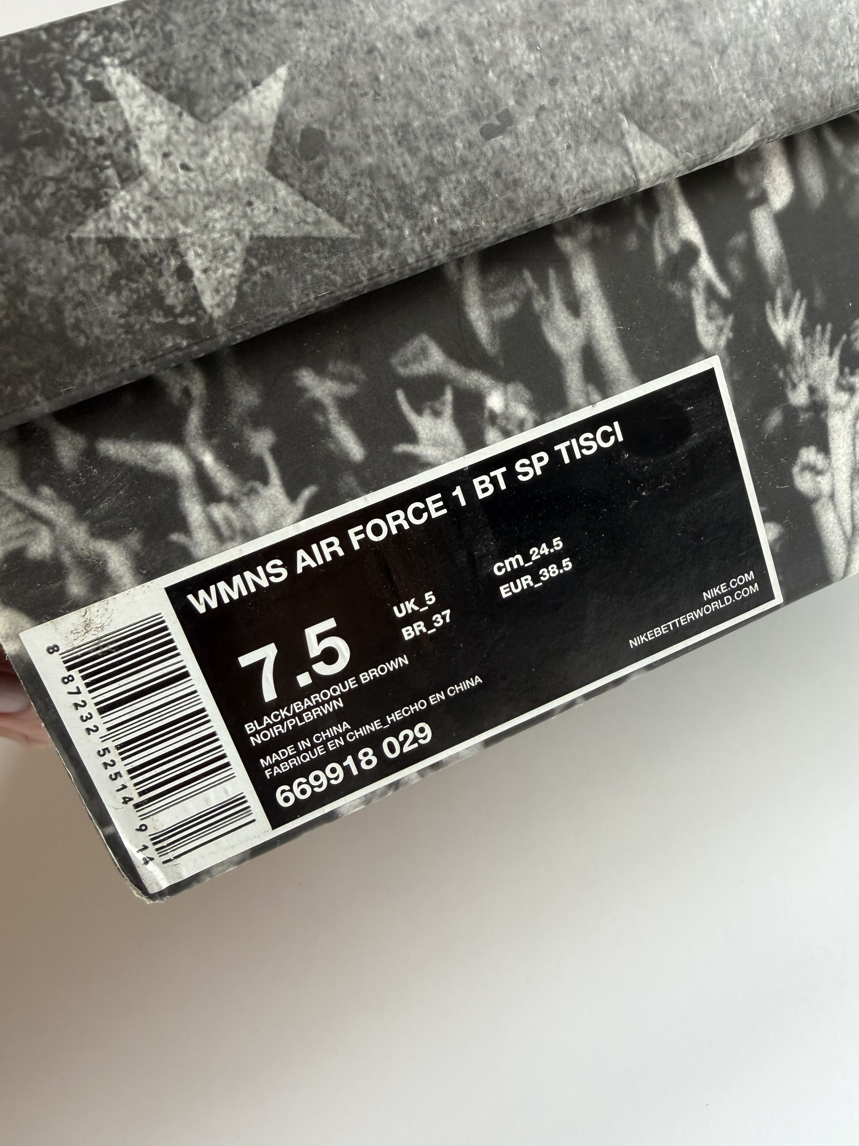 Nike × Riccardo Tisci Nike x Riccardo Tisci Air Force 1 Boot – Black (2014) Size US 7.5 / IT 37.5 - 8 Thumbnail