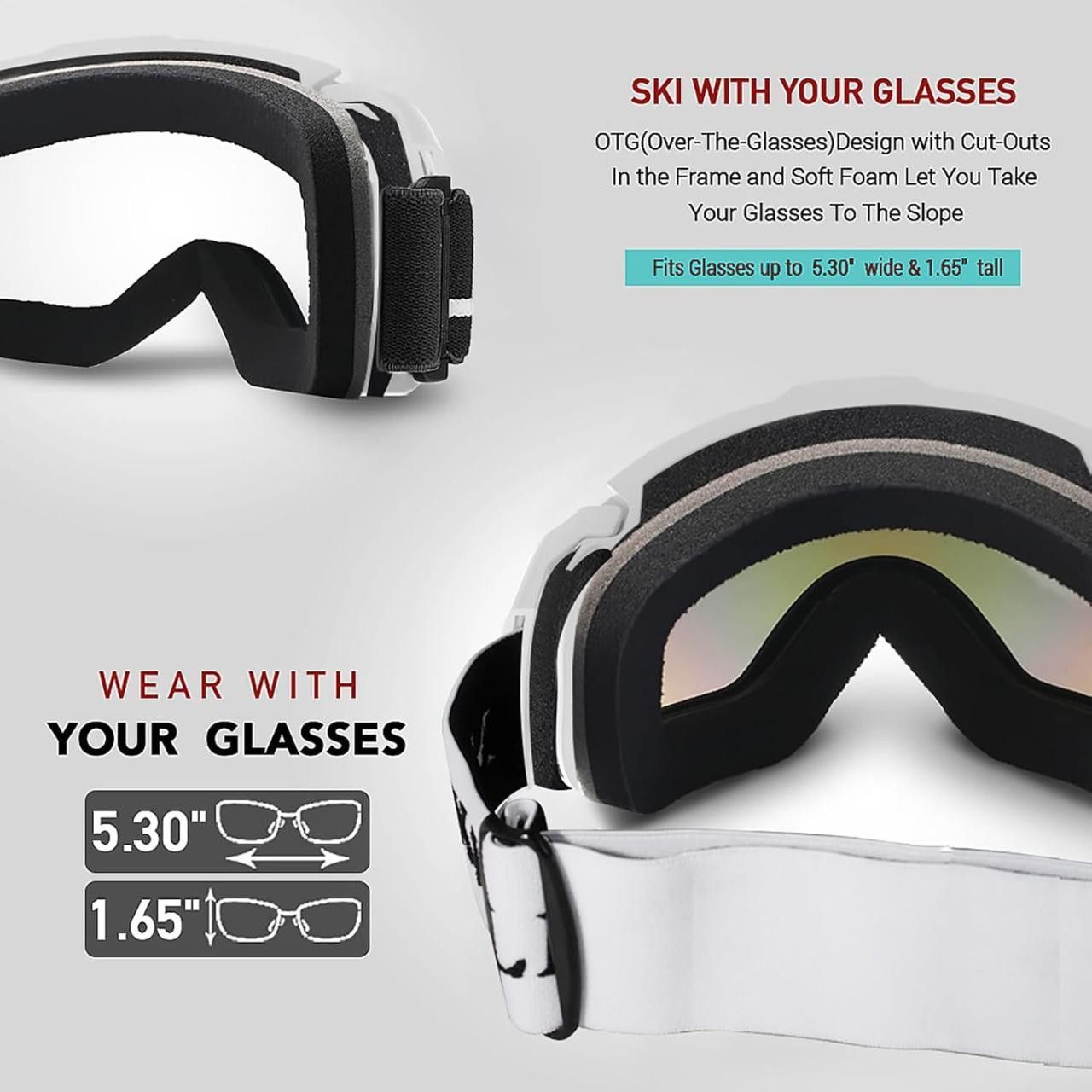 Other OTG and Anti-Fog Ski Goggles Size ONE SIZE - 4 Thumbnail