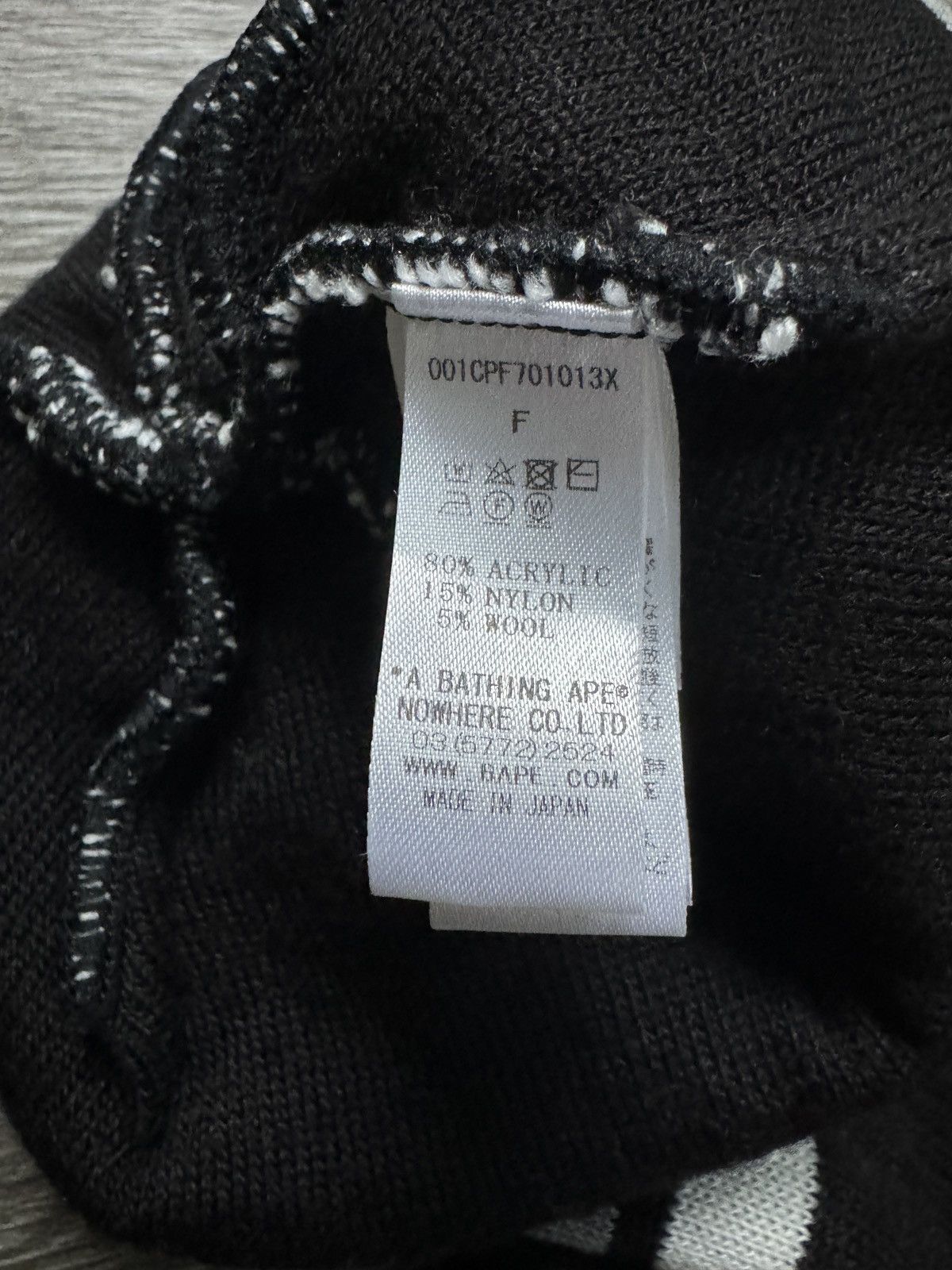 Bape Bape knit pompom beanie Size ONE SIZE - 7 Thumbnail