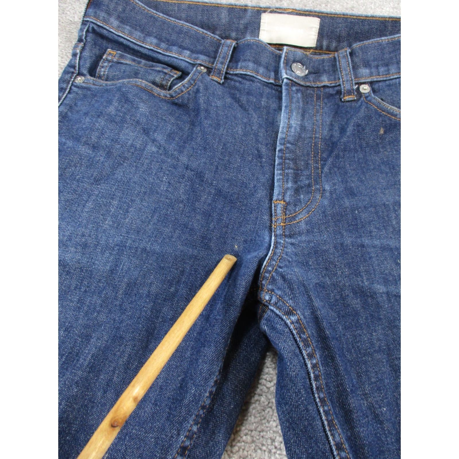 Everlane Everlane Jeans Mens 32 Dark Blue Denim Slim 32X29 Slim Fit Tapered 29 In Inseam Jeans Mens Blue Denim Slim Fit 90s? Size US 32 / EU 48 - 5 Thumbnail