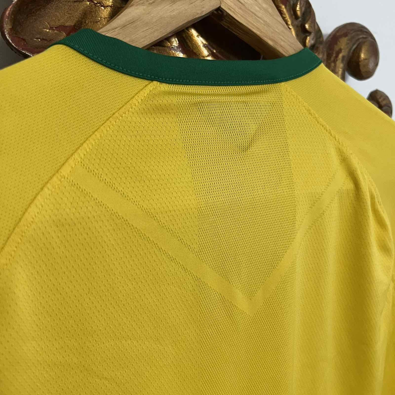 Nike NIKE BRAZIL HOME JERSEY MATCH WORN FIFA WORLD CUP 2014 Size US M / EU 48-50 / 2 - 9 Thumbnail