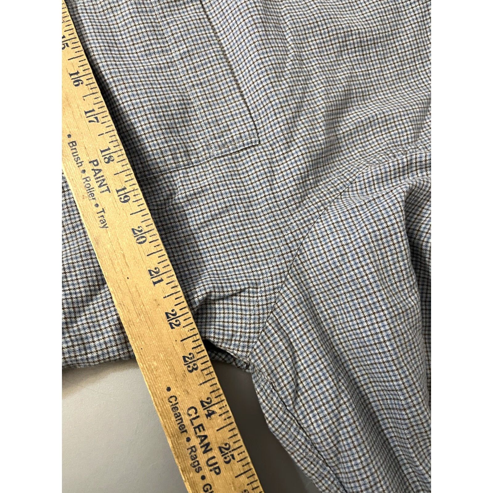 Lands' End Lands' End Button-Up Shirt Large Long Sleeve Mens Multicolor Plaid Cotton Size US L / EU 52-54 / 3 - 5 Thumbnail