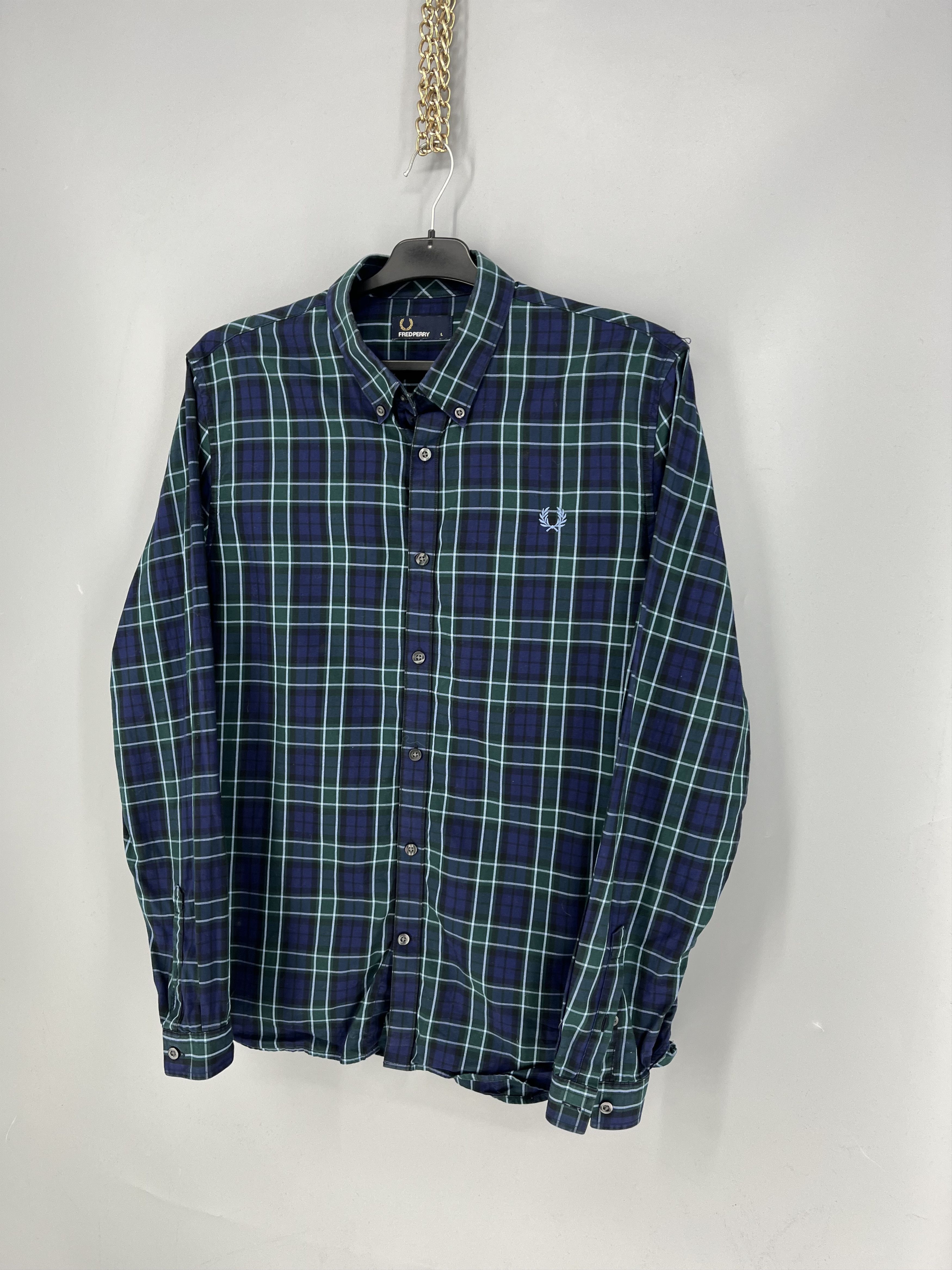 Fred Perry RARE FRED PERRY VINTAGE QUALITY BUTTON UP SHIRT Size US M / EU 48-50 / 2 - 3 Thumbnail