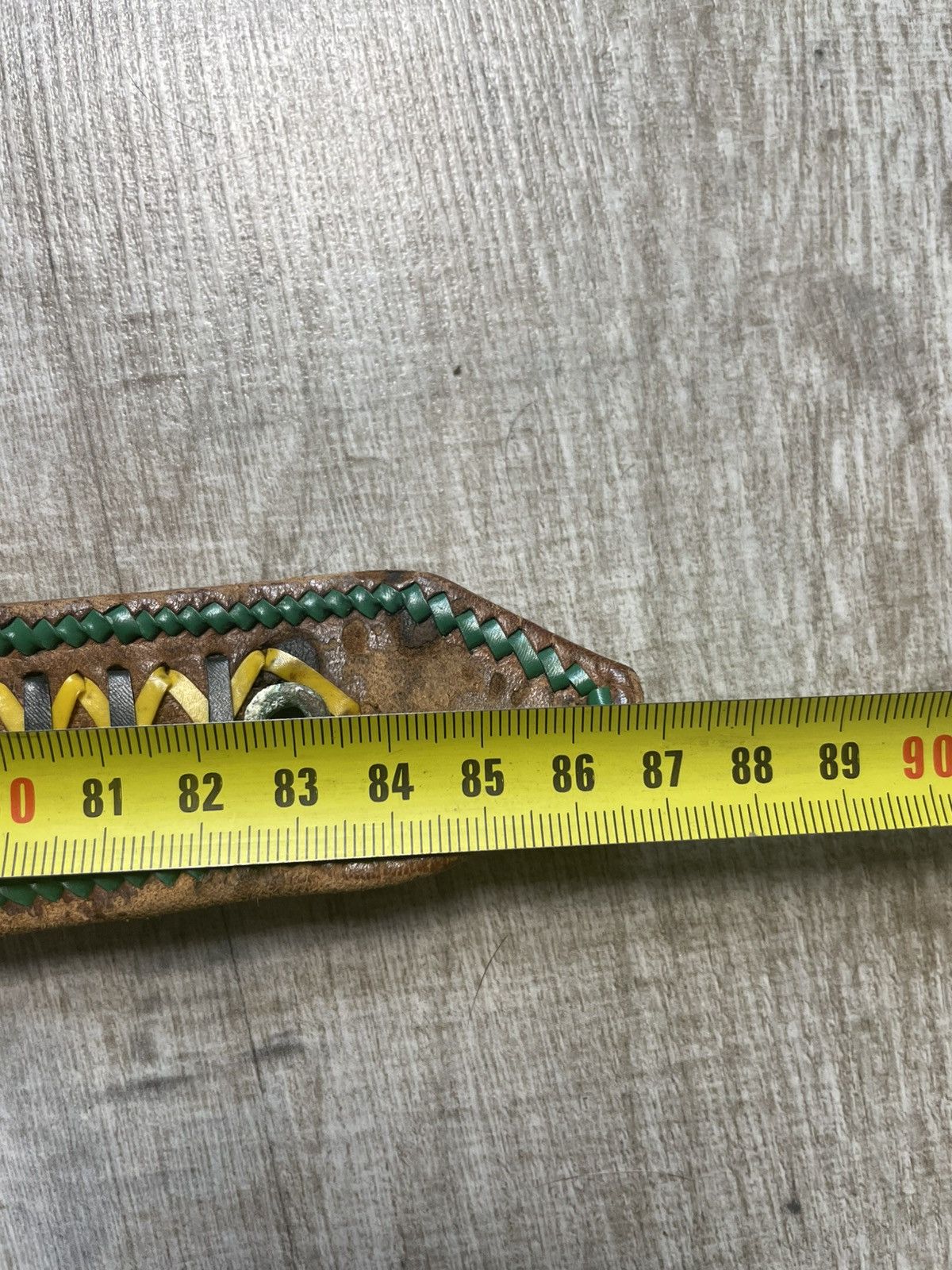 CABANE de ZUCCa Vintage Cabane De Zucca belt Size 26 - 20 Thumbnail