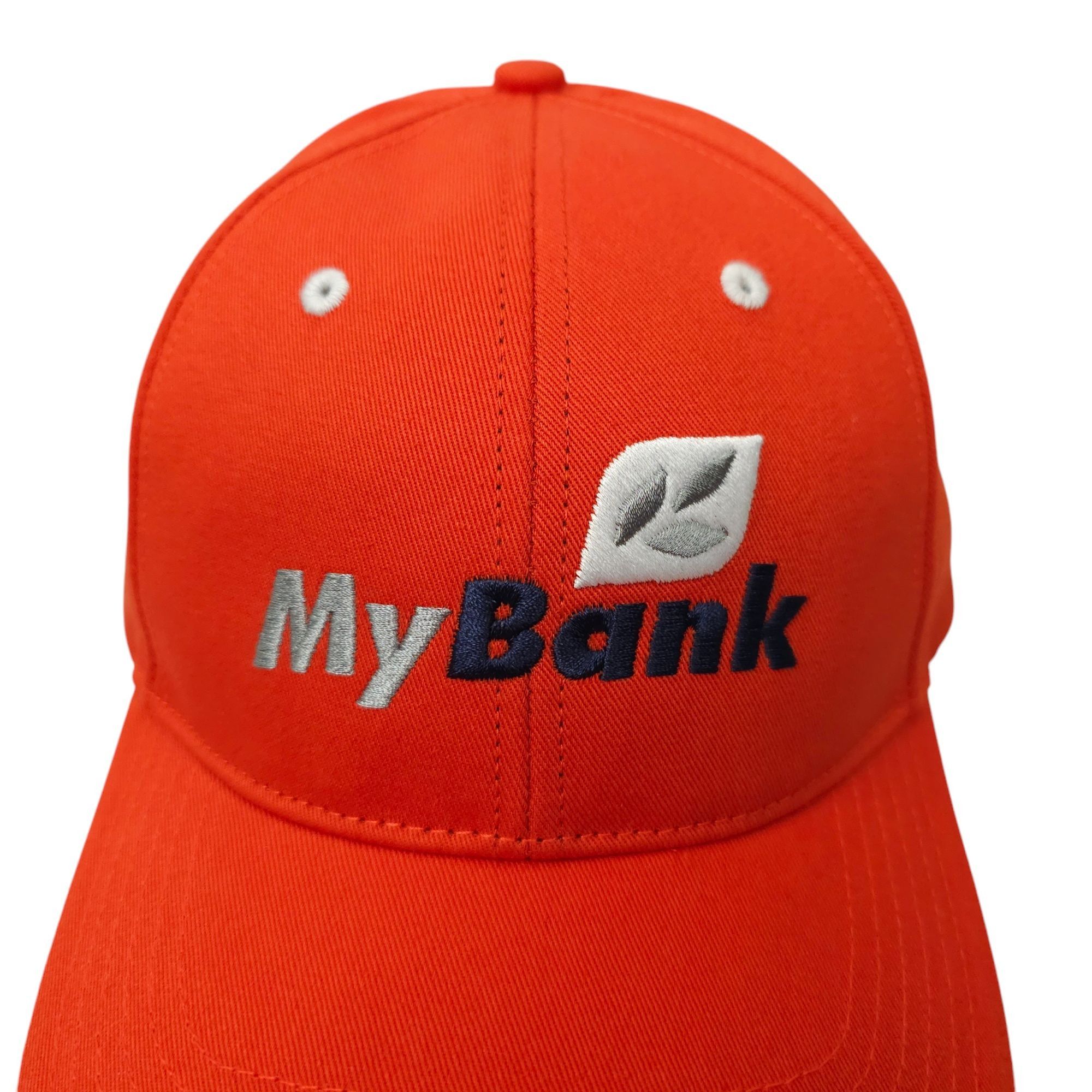 Richardson My Bank Embroidered Logo Strapback Cap Sandwich Brim Trucker Size ONE SIZE - 7 Thumbnail