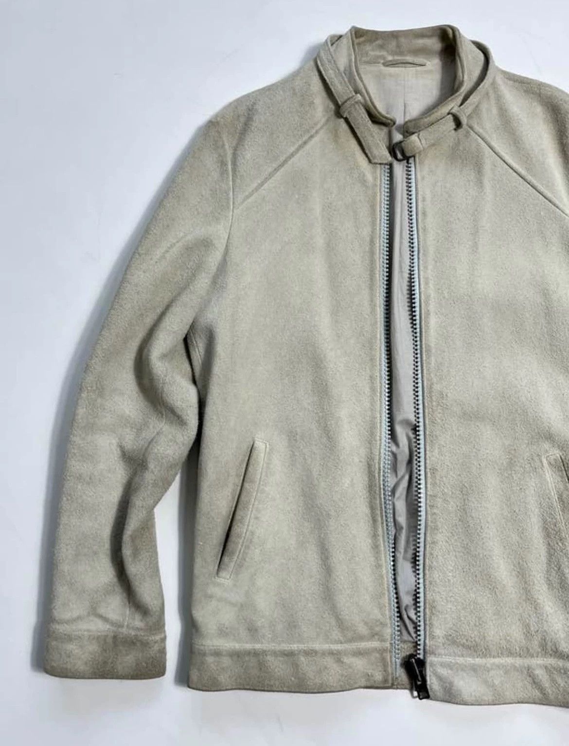 Maison Margiela Maison Martin Margiela 2000s Suede Jacket Rare Oversized Size US S / EU 44-46 / 1 - 4 Thumbnail