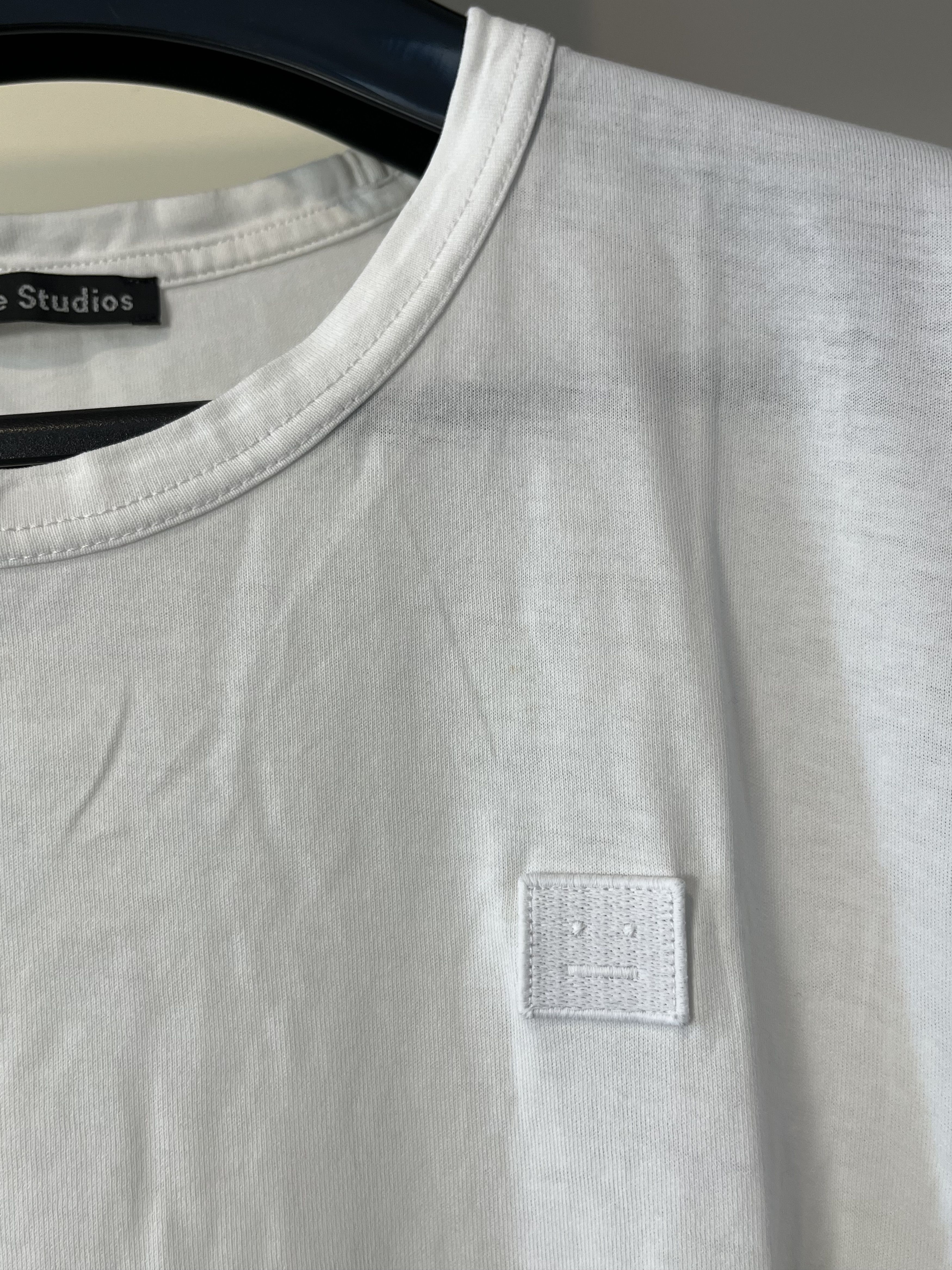 Acne Studios Acne Studios Nash Face White Tee Size M / US 6-8 / IT 42-44 - 5 Thumbnail