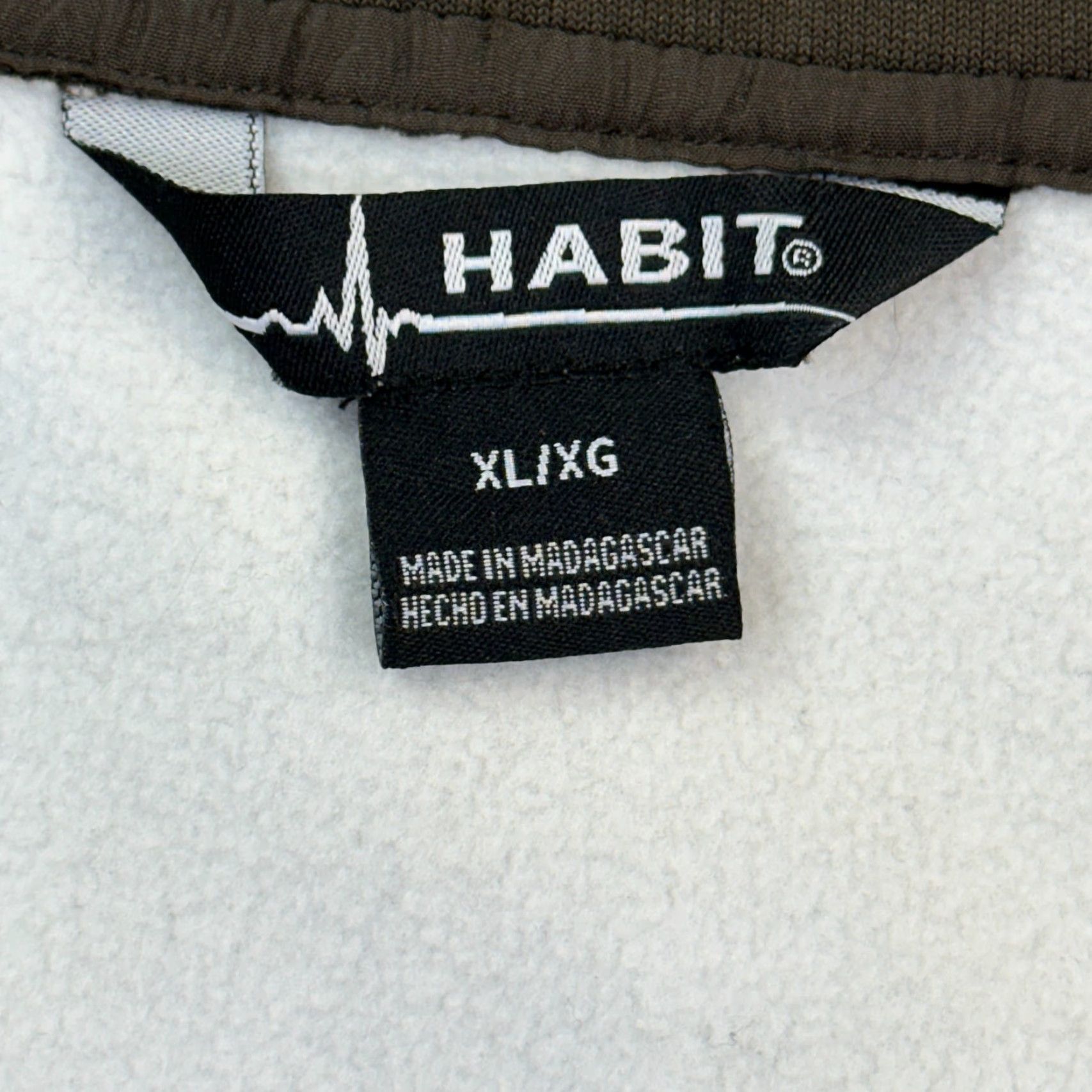 Habitat Habit Jacket Mens XL Raider Concealment Camo High Prairie 1/4 Snap Pullover Size US XL / EU 56 / 4 - 3 Thumbnail