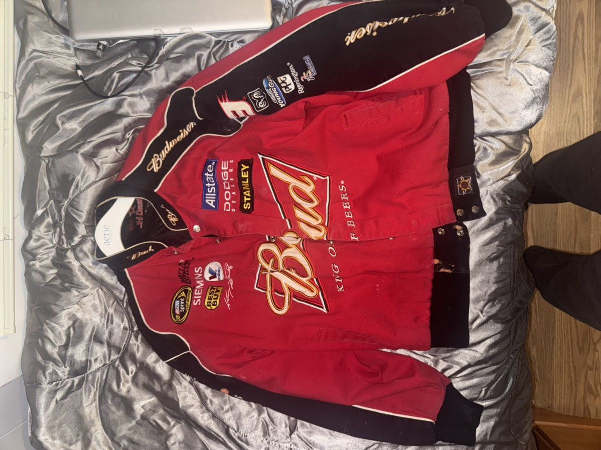 Vintage Budweiser Racer jacket 1997 Size US L / EU 52-54 / 3 - 2 Thumbnail