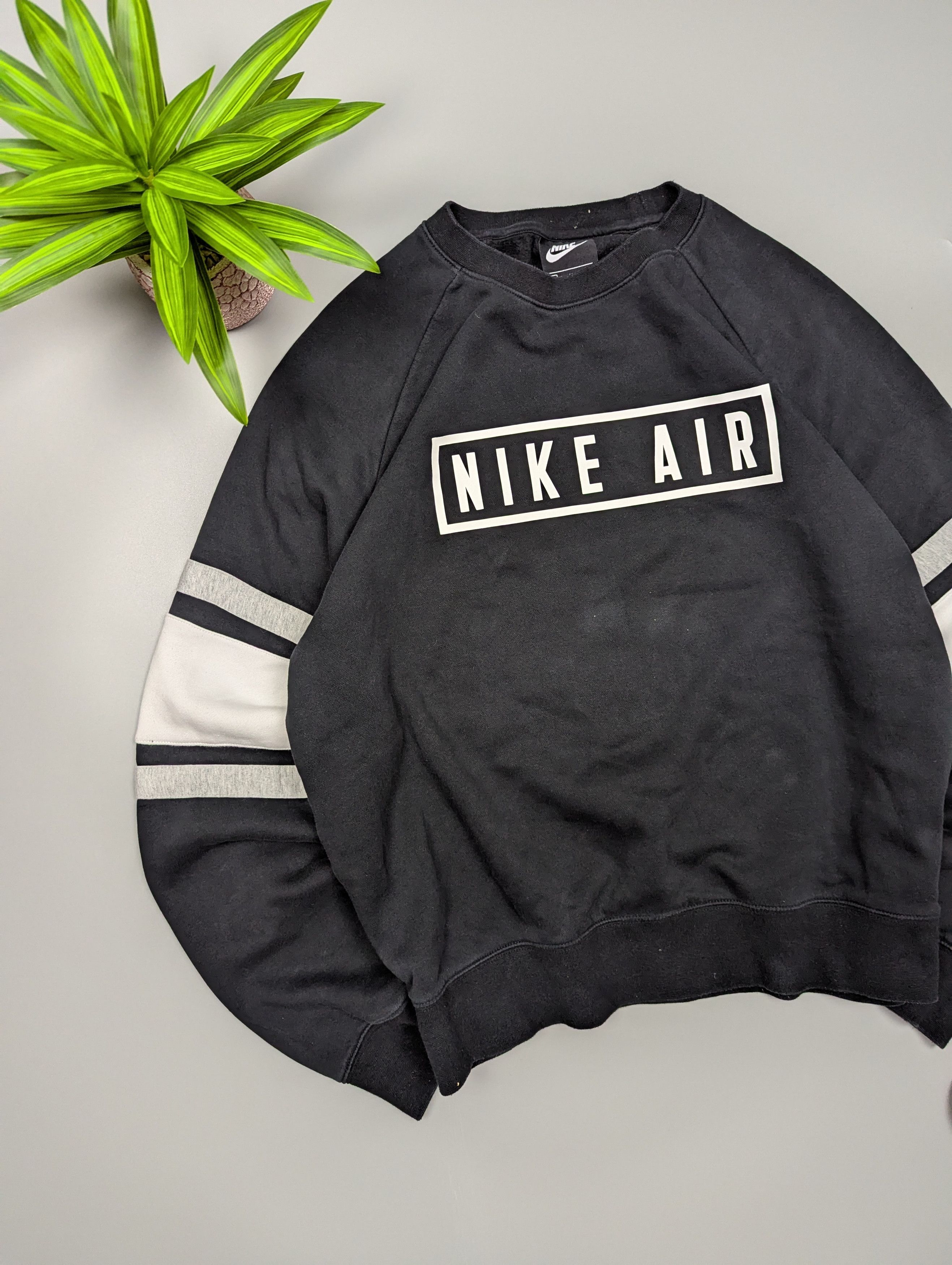 Nike Nike Air Men's Black Pullover Sweatshirt Size M Size US M / EU 48-50 / 2 - 2 Thumbnail