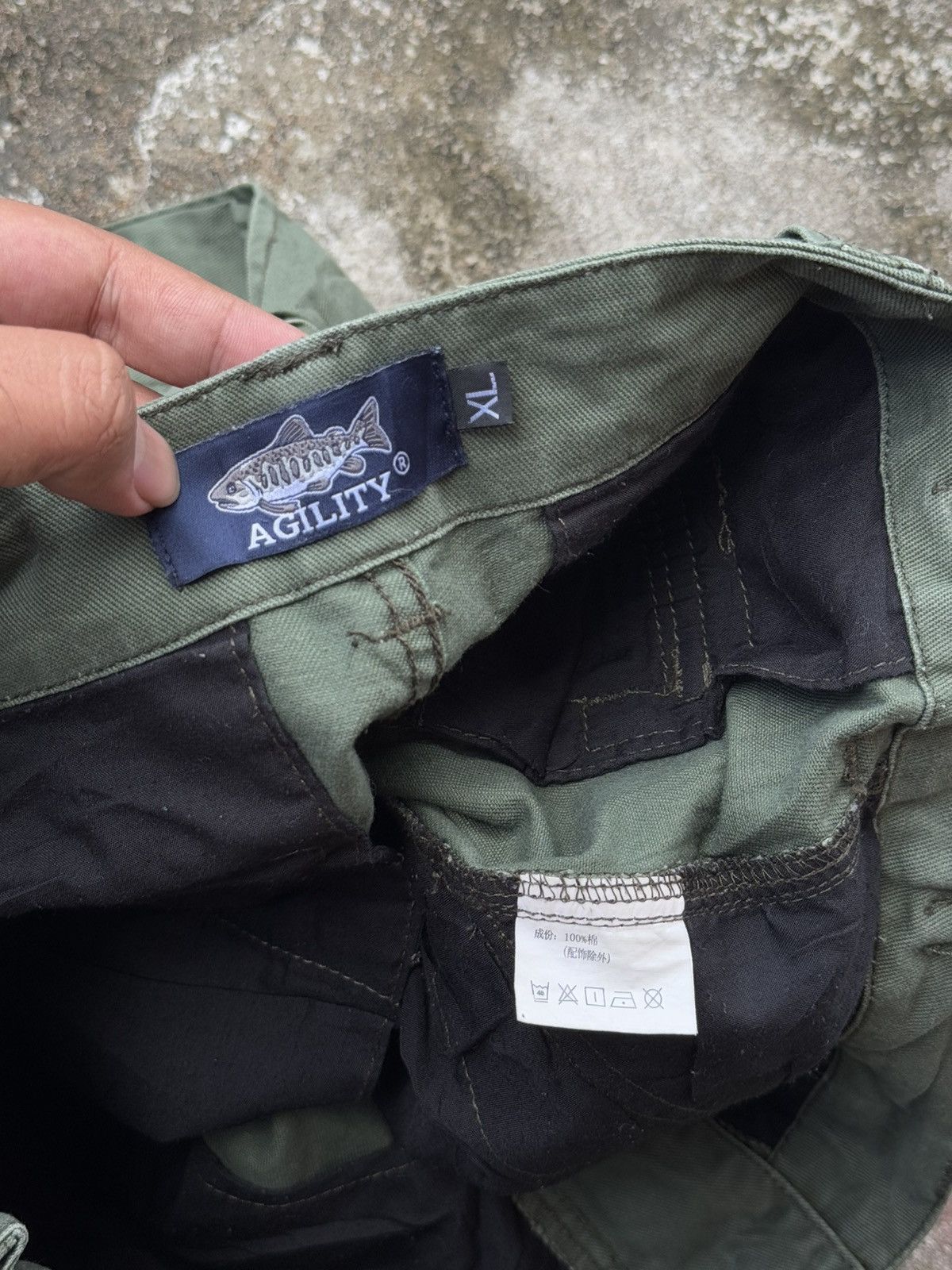 If Six Was Nine × Japanese Brand × Le Grande Bleu (L.G.B.) japanese brand agility green cargo pants Size US 33 - 7 Thumbnail