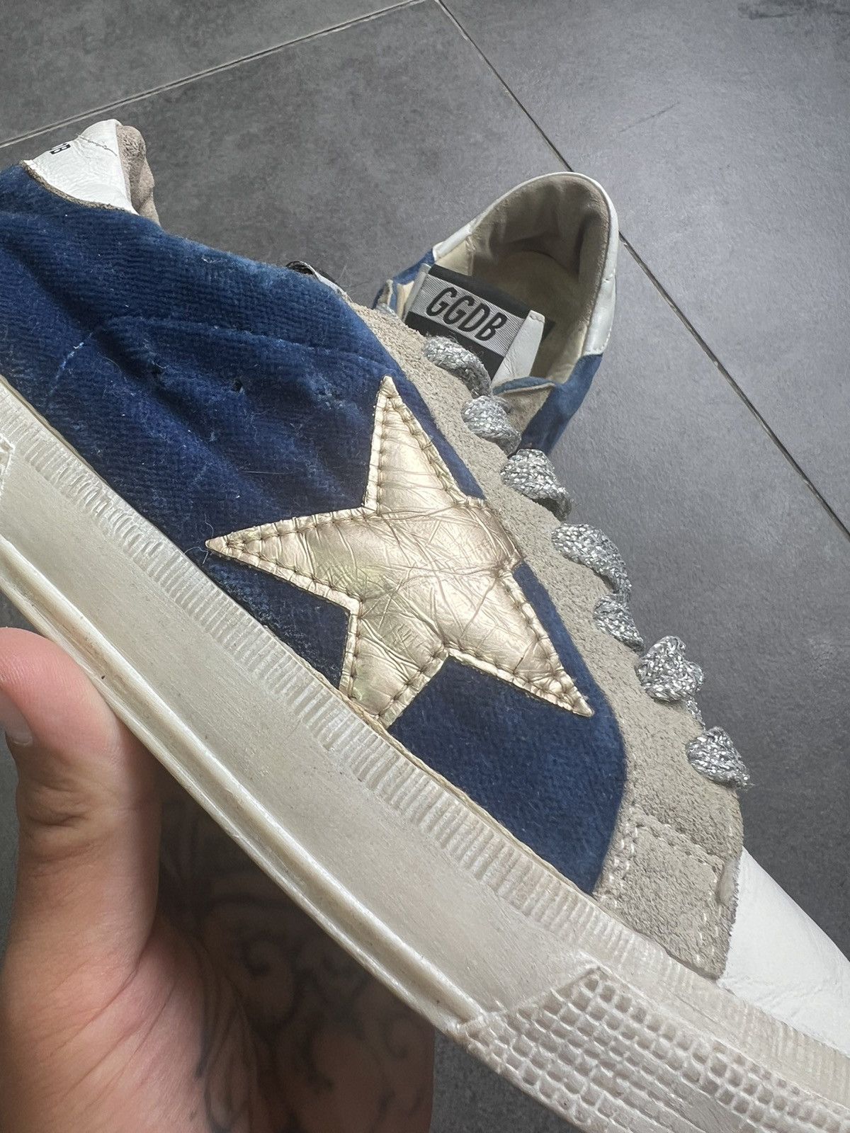 Golden Goose Golden Goose GGDB Super Star Low Leather Sneakers Size US 7 / IT 37 - 5 Thumbnail