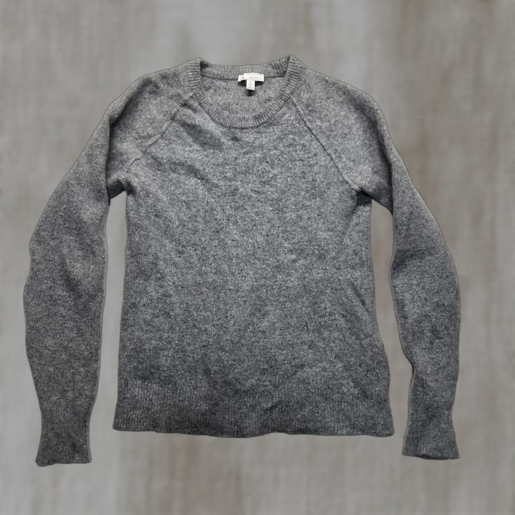 Gap Vintage Gap Sweater Unisex Adults L Gray Wool Acrylic 80s Crew Neck Knit Pullover Size L / US 10 / IT 46 - 1 Thumbnail