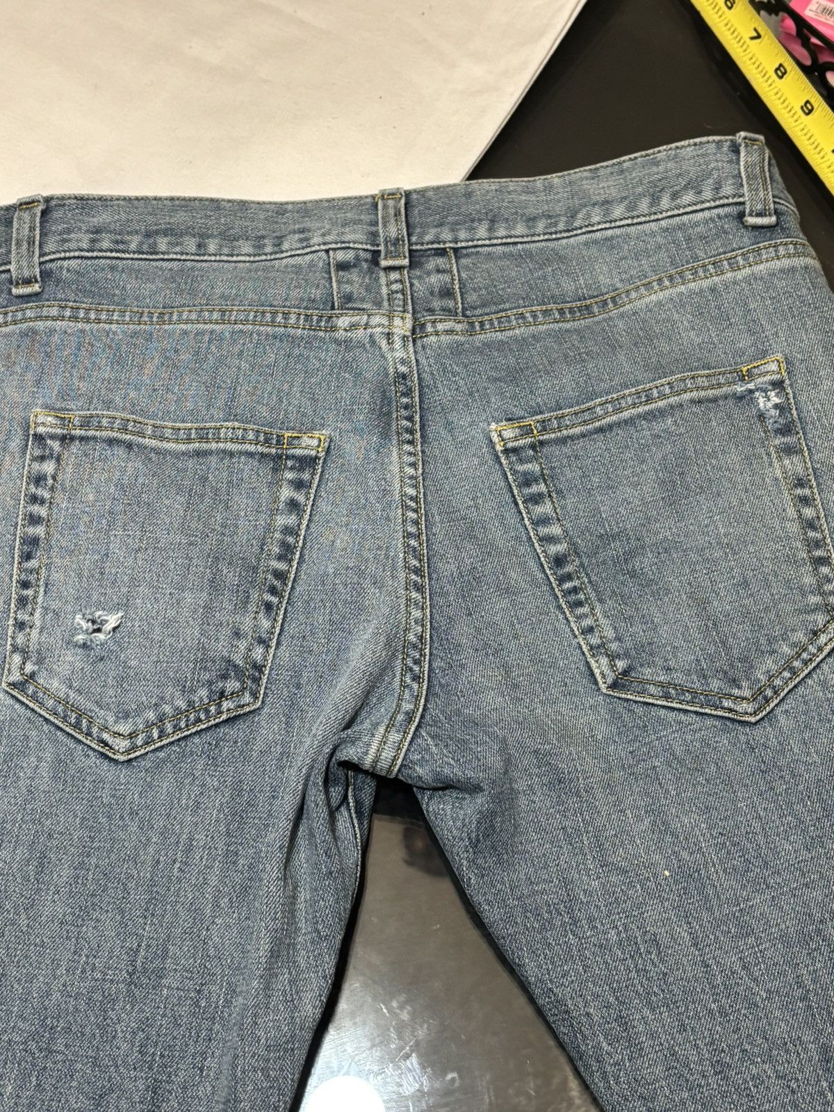 Saint Laurent Paris Title: Saint Laurent Paris 2014 D01 M/SL-LW Destroyed Jeans Size US 28 / EU 44 - 16 Thumbnail