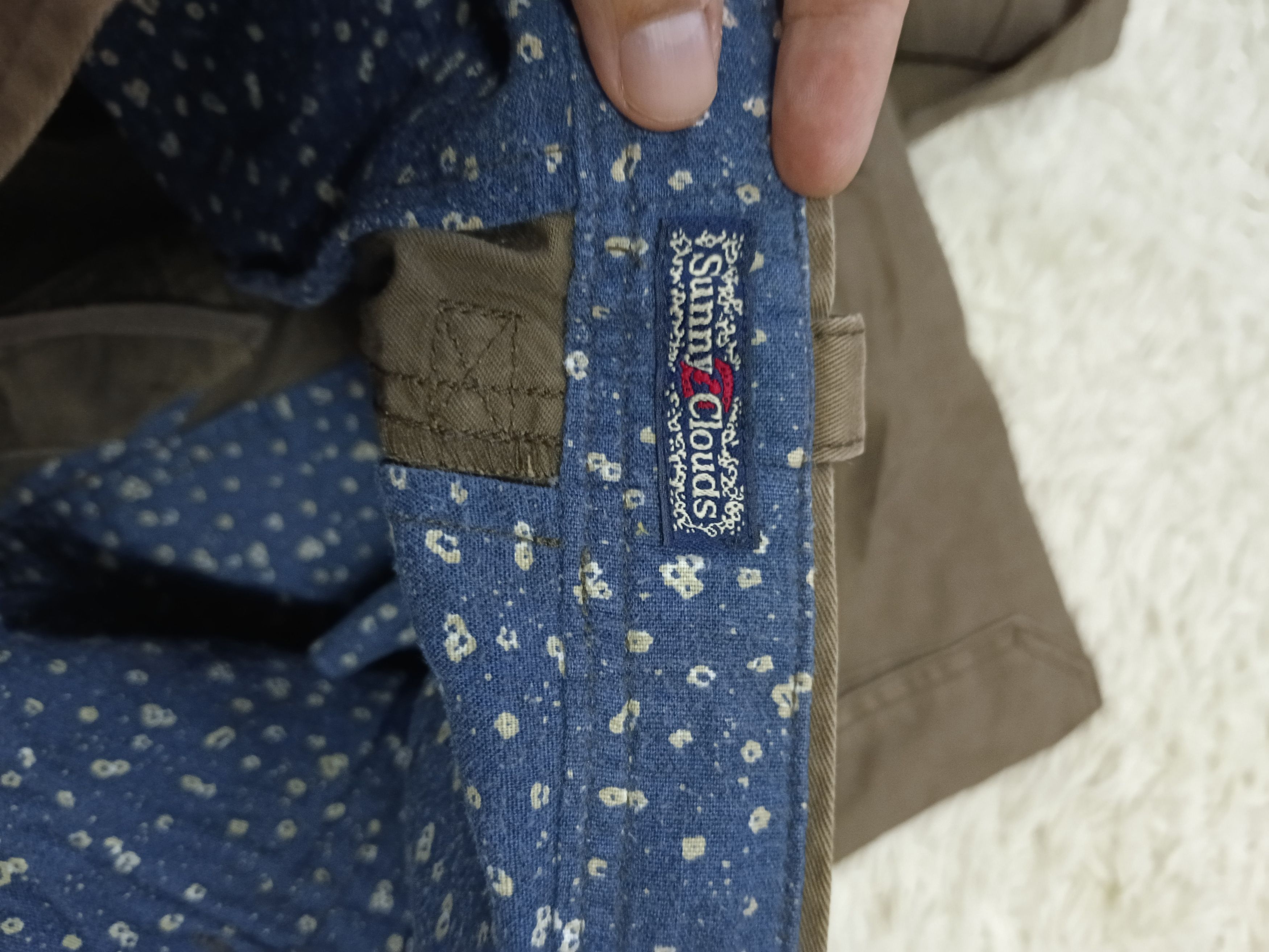 Japanese Brand WIDE PANTS CARGO BALLON PARACHUTE SUNNY CLOUD PANTS Size US 29 - 8 Thumbnail