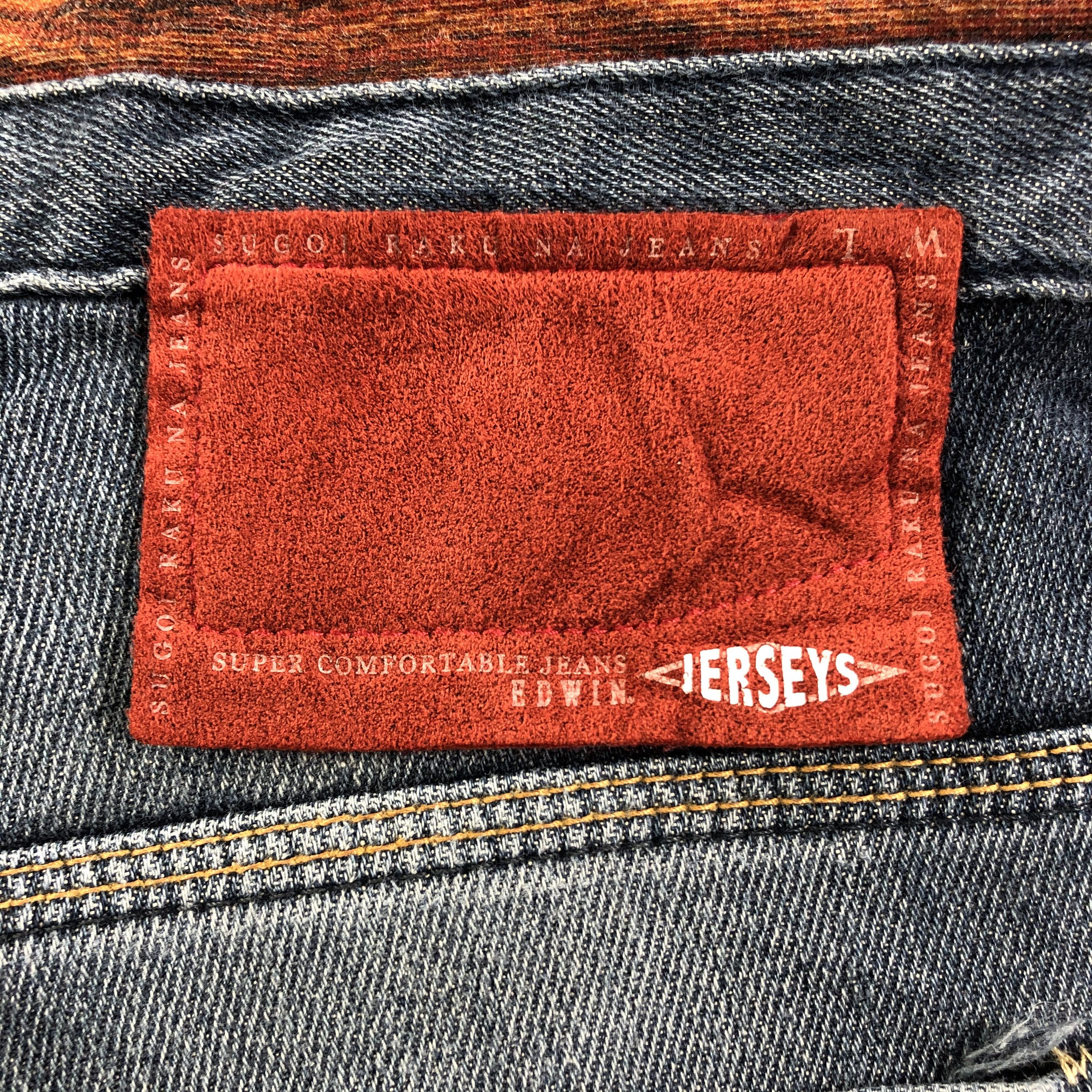 Edwin Edwin Jersey Jeans Faded Blue Denim KJ1494 Size US 32 / EU 48 - 5 Thumbnail