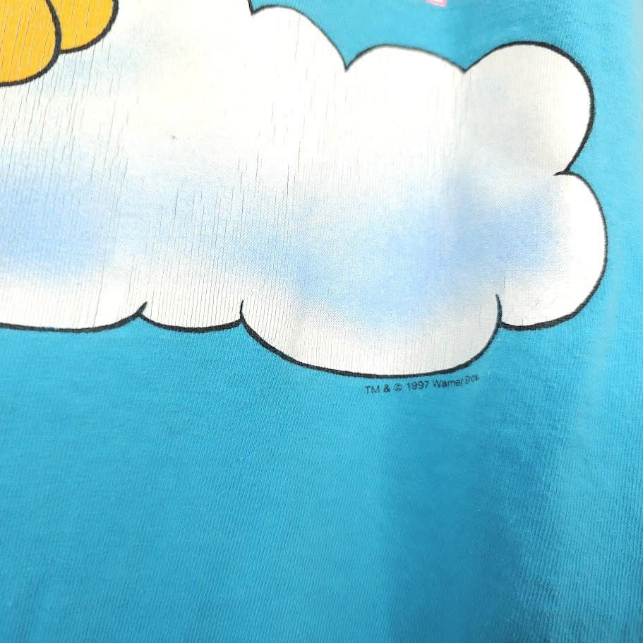 Vintage Vintage Tweety Bird T Shirt Mens Size 2XL Blue 90s Sleep Tee Size US XXL / EU 58 / 5 - 3 Thumbnail