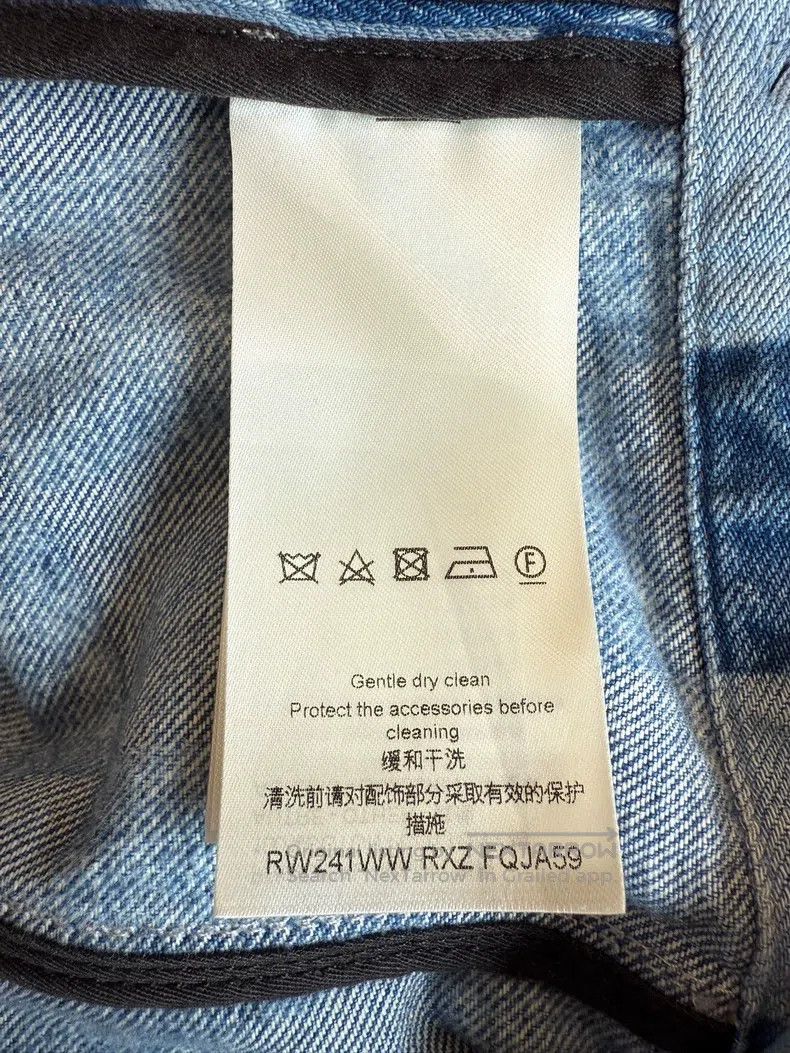Louis Vuitton Louis Vuitton Checkerboard denim jacket Size XS / US 0-2 / IT 36-38 - 5 Thumbnail