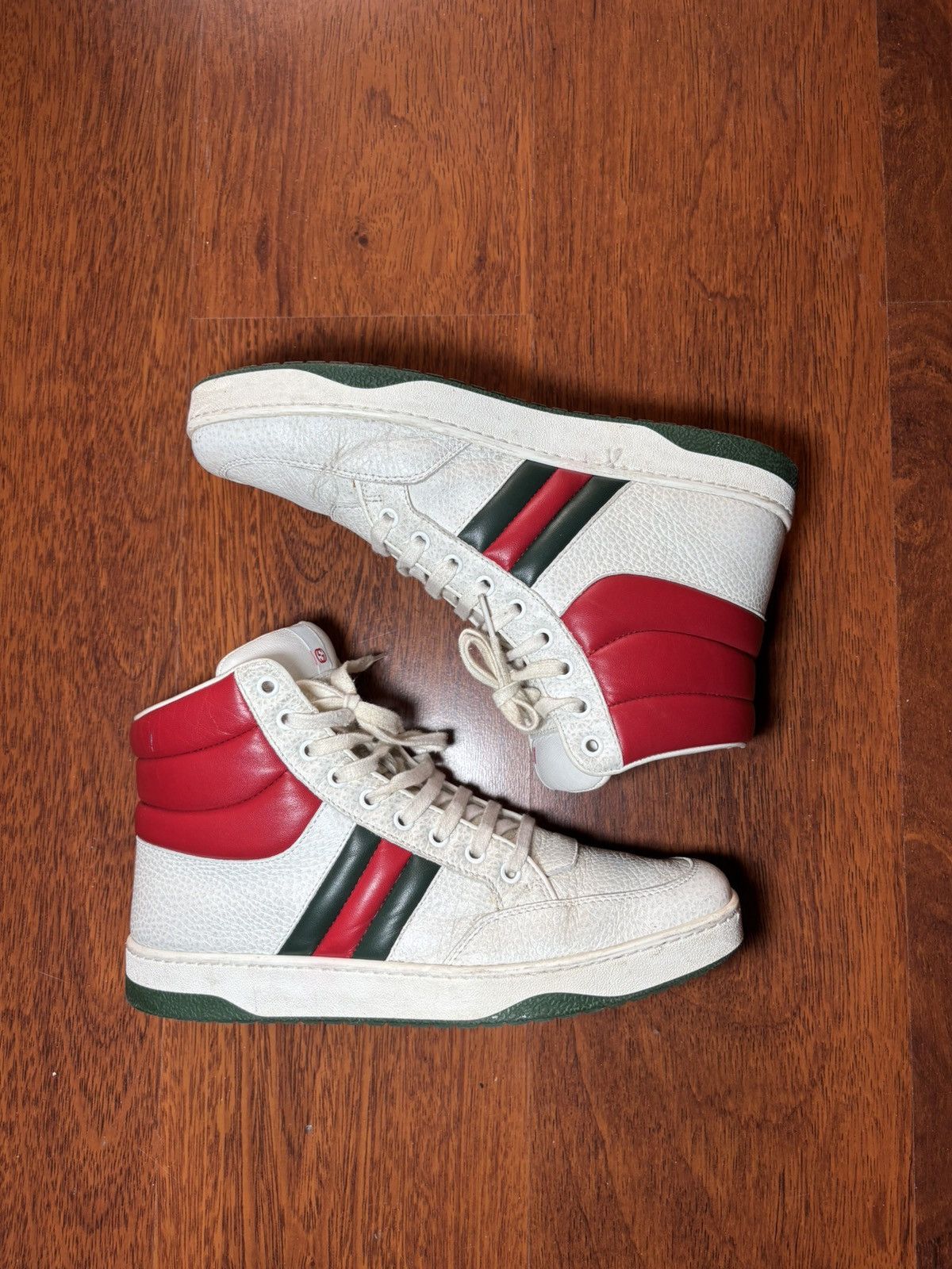 Gucci Gucci Praga karibu leather sneakers Size US 8 / EU 41 - 1 Thumbnail