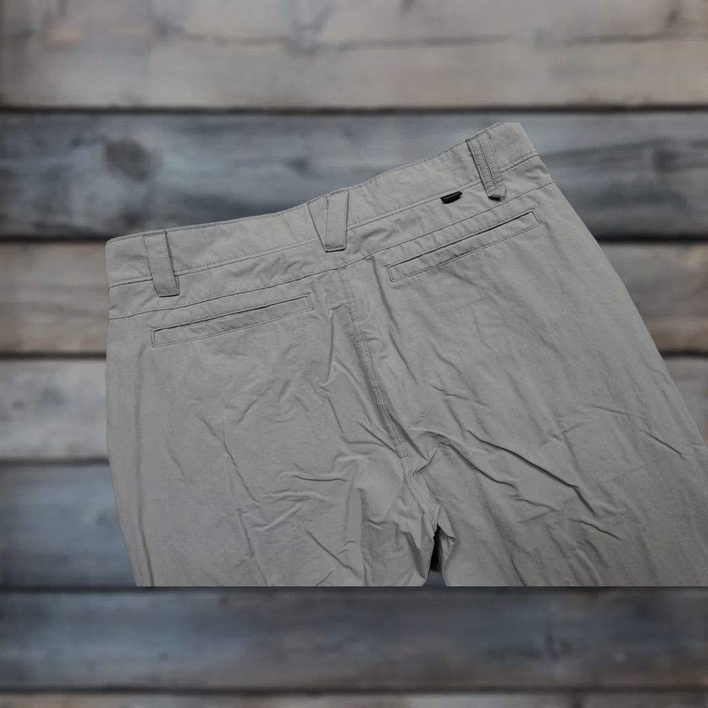 Oakley Oakley Mens Gray Chino Pants 33x34 Lightweight Regular Fit Casual Golf Outdoor Size US 33 - 1 Thumbnail