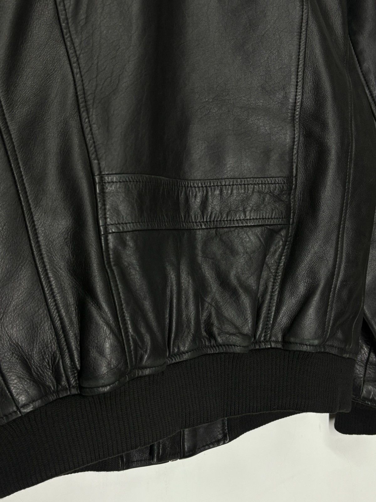 Schott Schott USA Army Type Garment Aviator Leather Jacket Size US S / EU 44-46 / 1 - 20 Thumbnail
