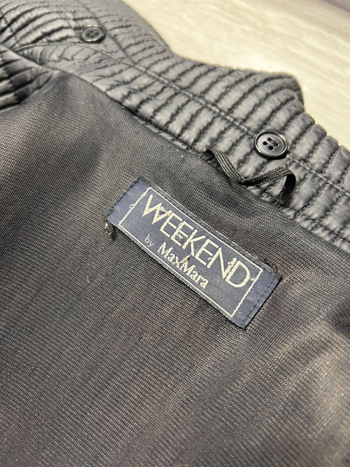 Vintage × Weekend Max Mara Vintage Weekend by Max Mara Ribbed Jacket Size M / US 6-8 / IT 42-44 - 12 Thumbnail
