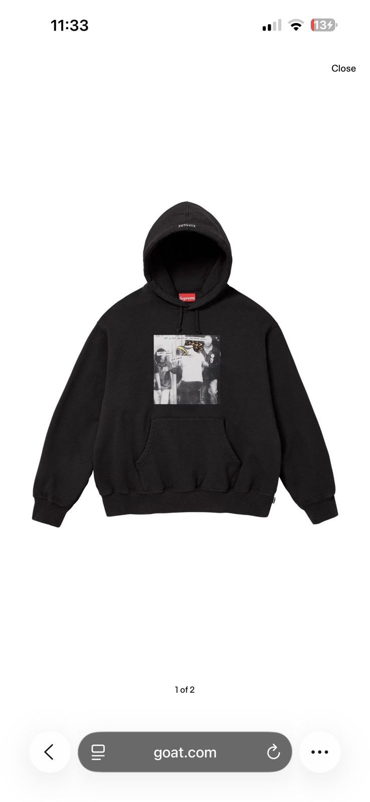 Supreme Supreme x Antihero “Illegal Business Controls America” sz L Size US L / EU 52-54 / 3 - 1 Thumbnail