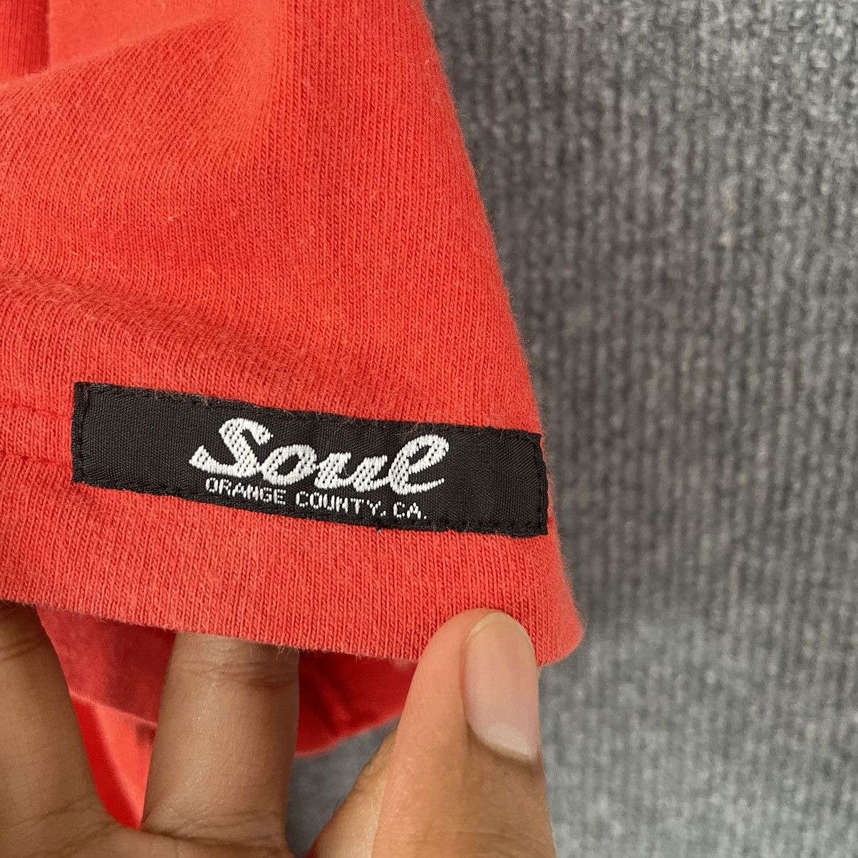 Vintage Vintage 90s Soul Skateboard T Shirt Size US L / EU 52-54 / 3 - 6 Thumbnail