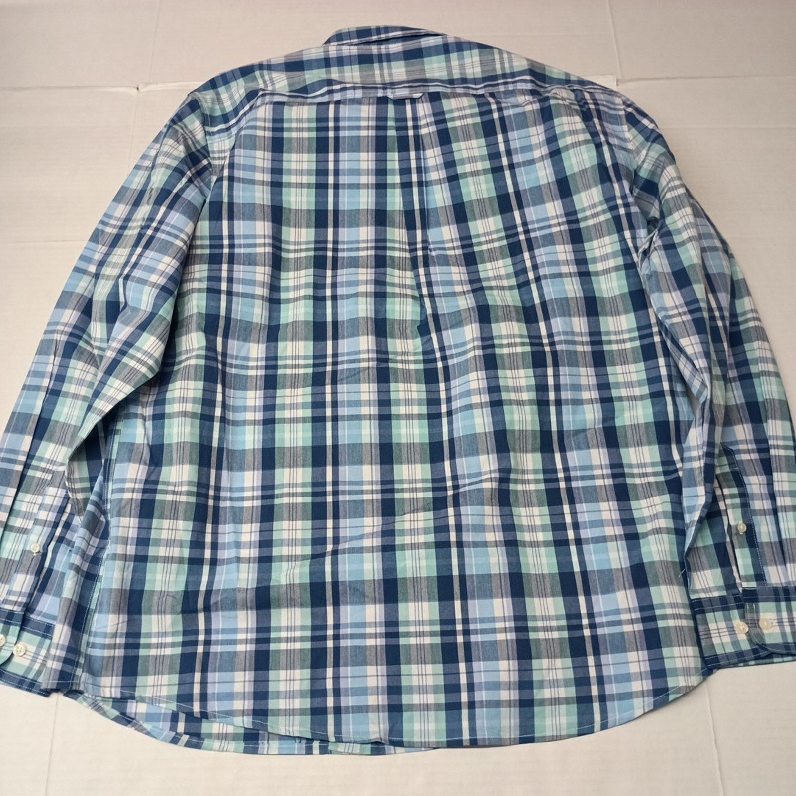 Chaps CHAPS Button Down Plaid Shirt Men's 2XL Lilac Blue Multi Size US XXL / EU 58 / 5 - 9 Thumbnail