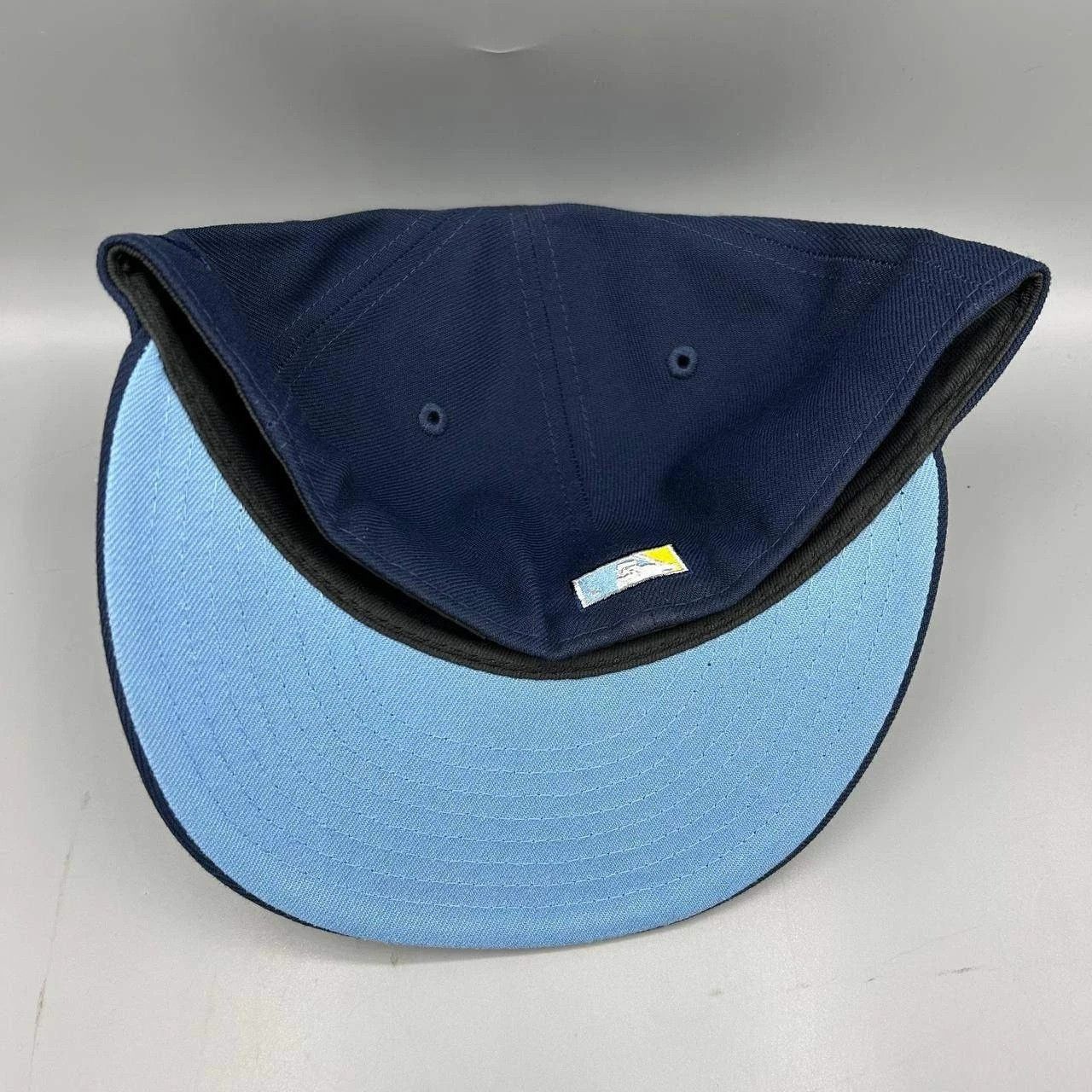 New Era Colorado Rockies Hat Men 7 3/8 Blue MLB Fitted Cap Size ONE SIZE - 6 Thumbnail