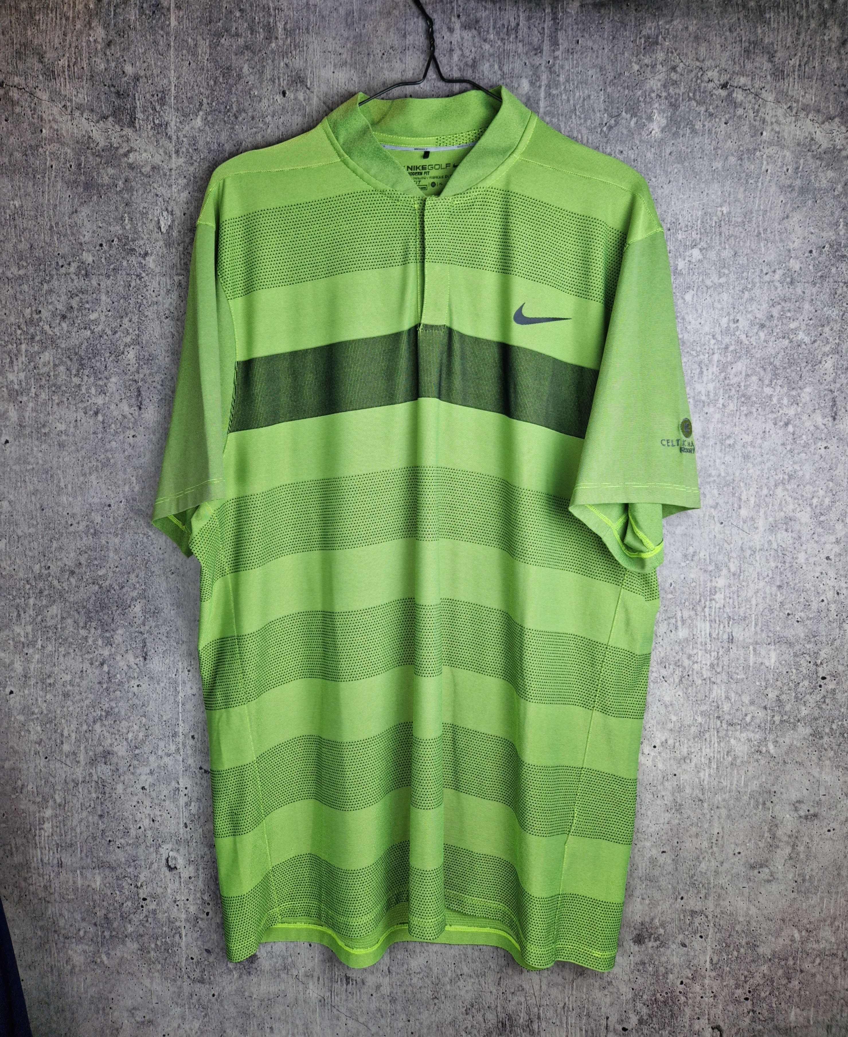 Nike Nike Golf Modern Fit Fly Swing Block Striped Polo Size US XL / EU 56 / 4 - 1 Thumbnail