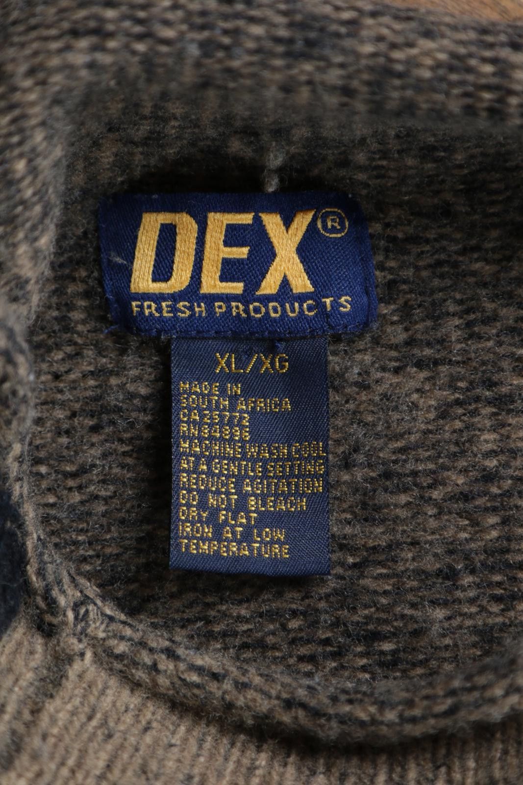 Forme D'Expression 00's Dex Zipper Pocket Knitted Crewneck Size US XL / EU 56 / 4 - 4 Thumbnail