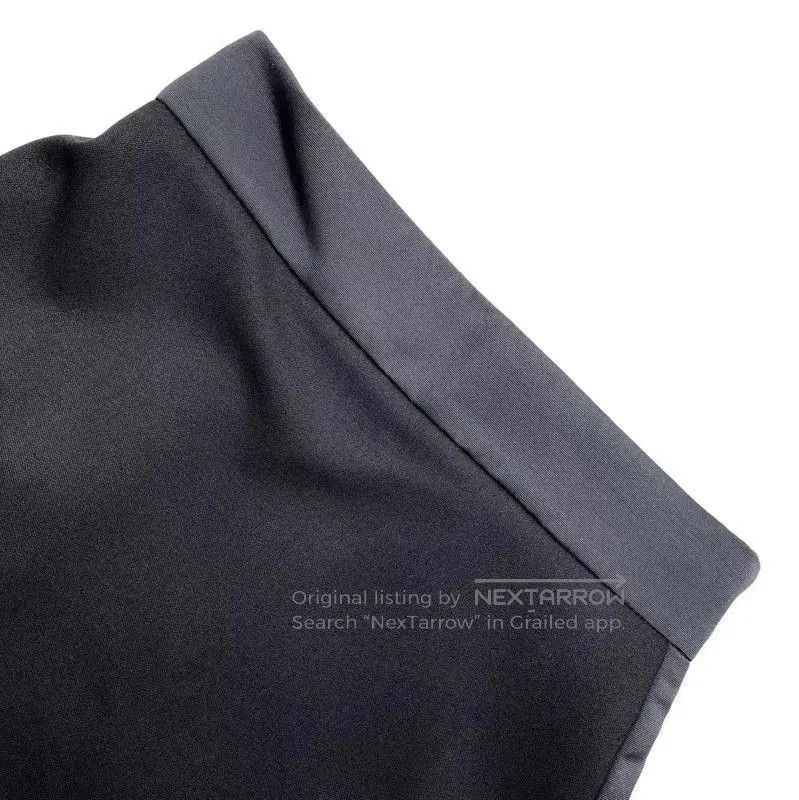 Miu Miu Miu Miu Black Wool Mini Skirt . Size 26" / US 2 / IT 38 - 3 Thumbnail