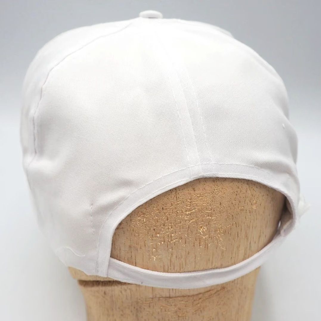 Vintage VINTAGE Snapback Trucker Farmer Hat Cap Savannah Lakes Village 1980s White Adjustible 1980s Hat Mens Size ONE SIZE - 3 Thumbnail