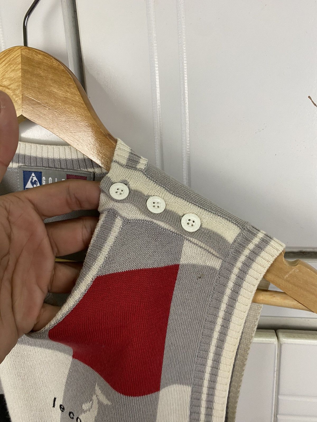 Japanese Brand × Le Coq Sportif ✅️Vintage Lecoq Sportif Knit Size US M / EU 48-50 / 2 - 3 Thumbnail