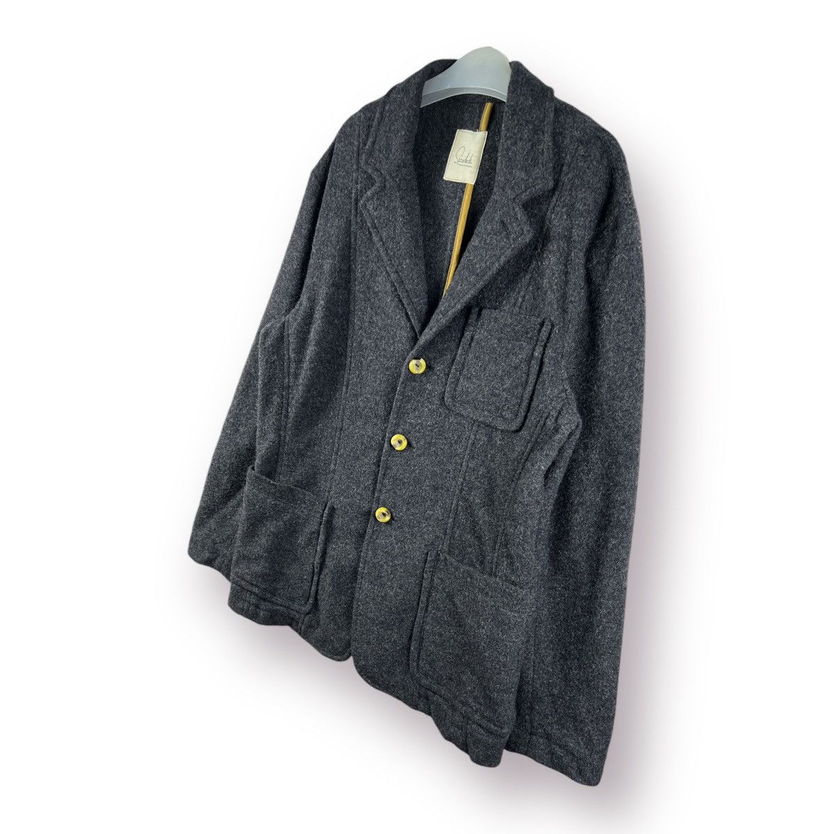 🔥 Sunny Clouds by Felissimo Wool Blazer jacket