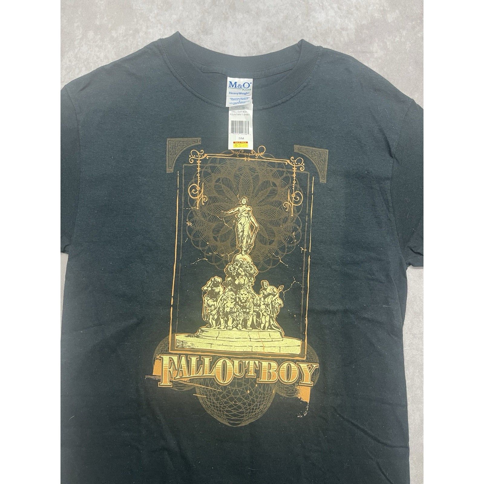 Other Vtg 2000s Fall Out Boy Fountain T-Shirt NWT Small FOB Emo Po Size US S / EU 44-46 / 1 - 2 Thumbnail