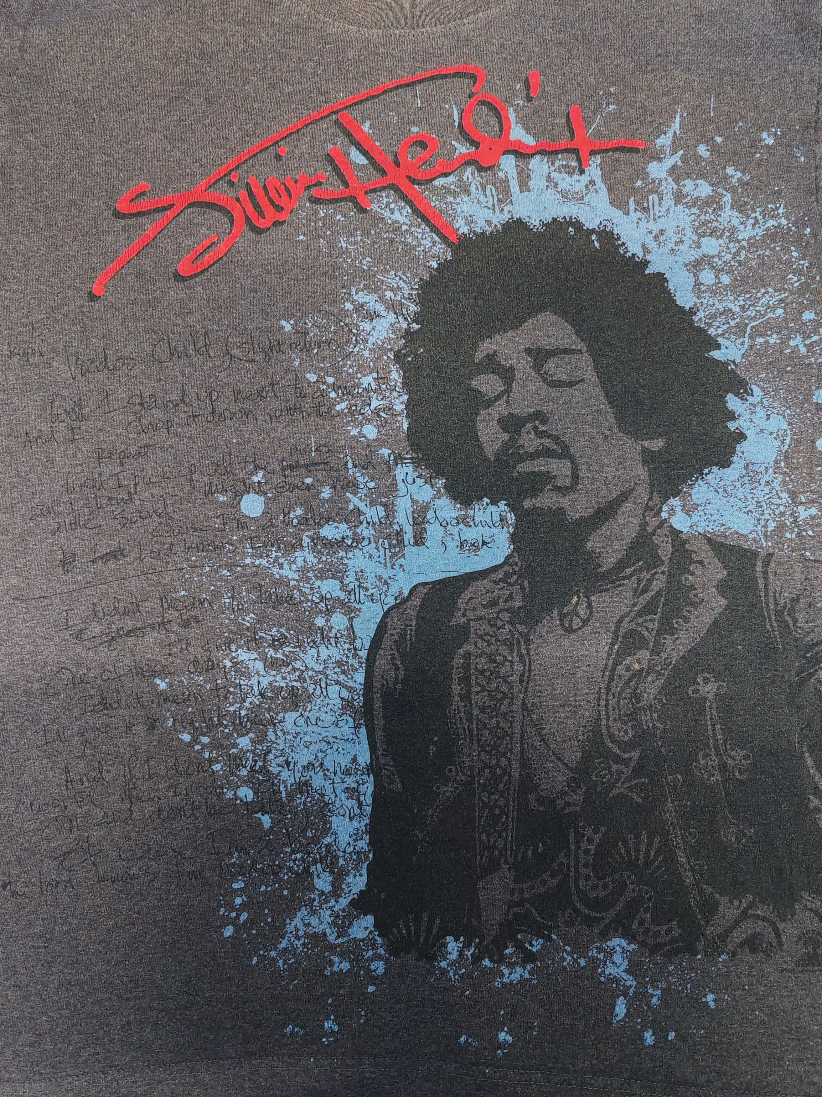 Band Tees Vintage Jimi Hendrix Long Sleeve Big Print Kurt Cobain Size US L / EU 52-54 / 3 - 1 Thumbnail
