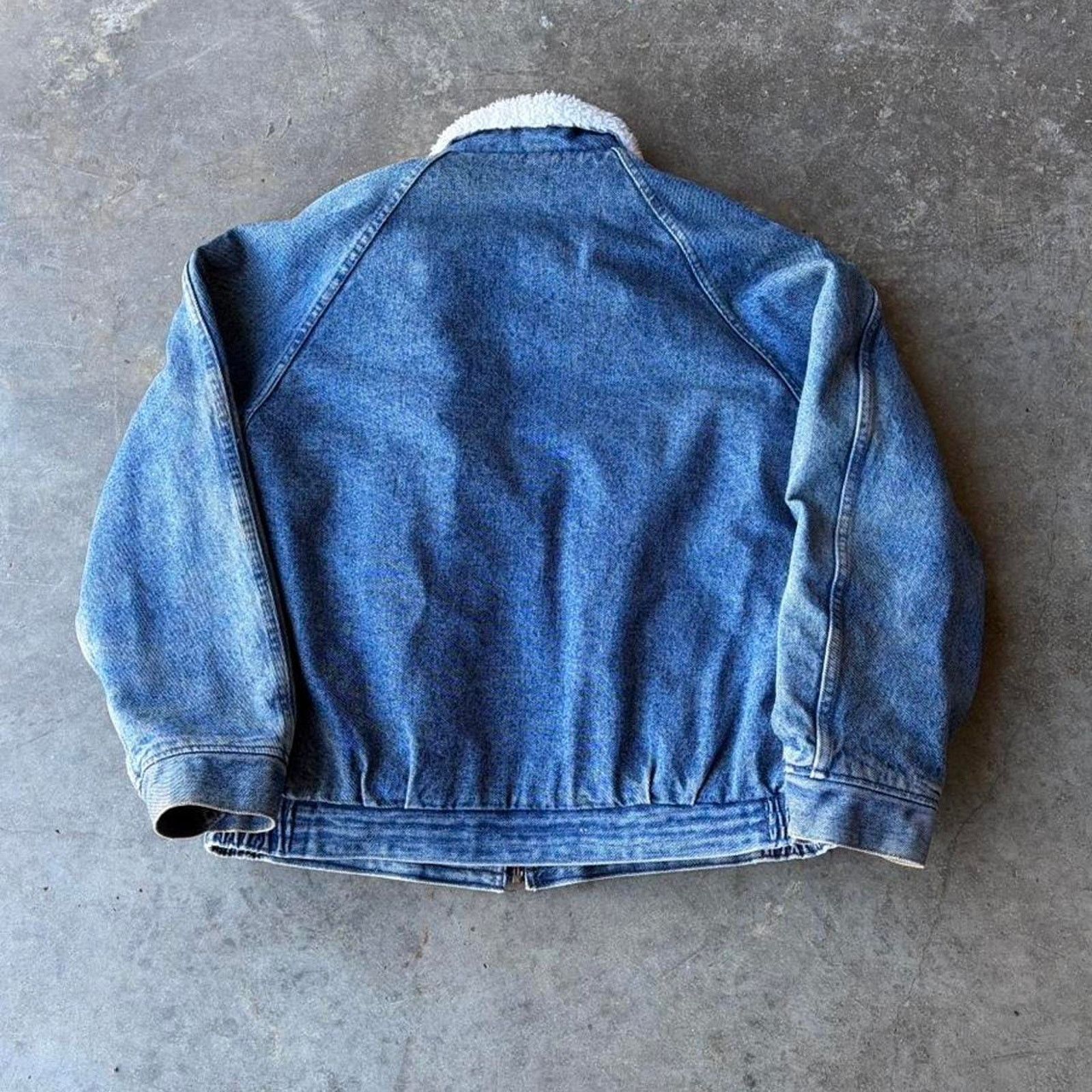 Levi's 90s levis sherpa bomber denim jacket Size US L / EU 52-54 / 3 - 5 Thumbnail