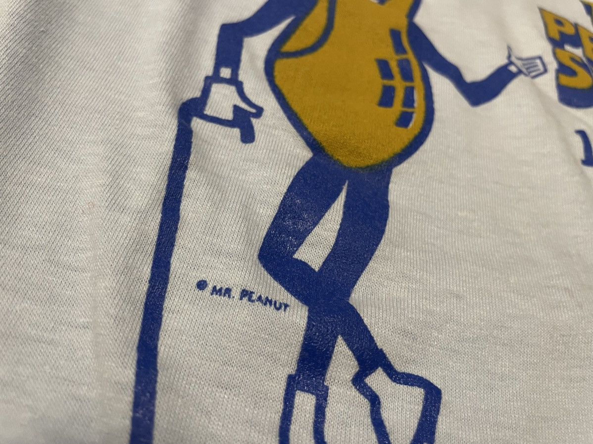Vintage Vintage 70s Mr Peanut The Peanut Shoppe Erie Pa T Shirt Size US S / EU 44-46 / 1 - 3 Thumbnail