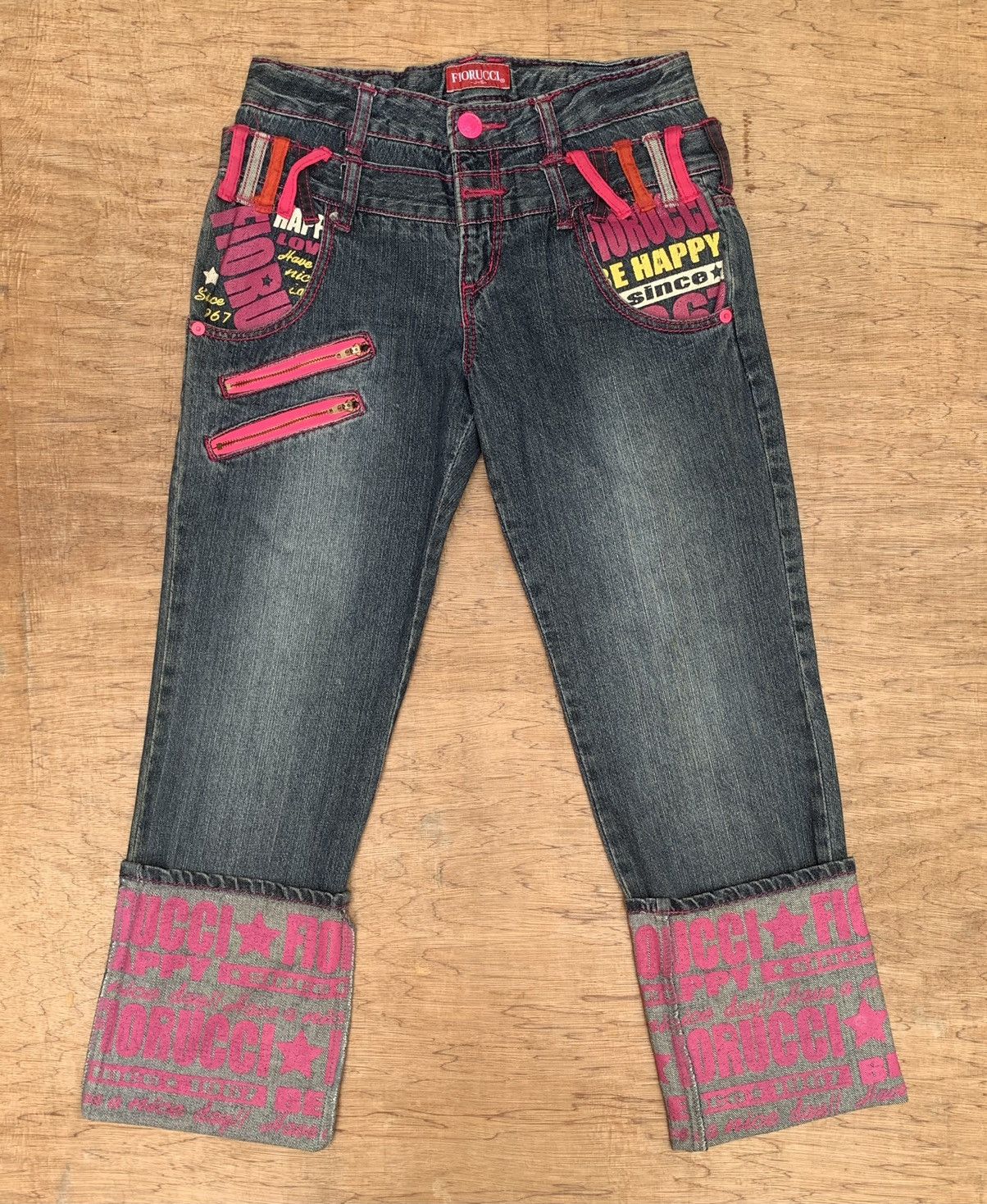 Fiorucci Rare.. Fiorucci Double Waist ZipperJean Pants Size US 28 / EU 44 - 17 Thumbnail