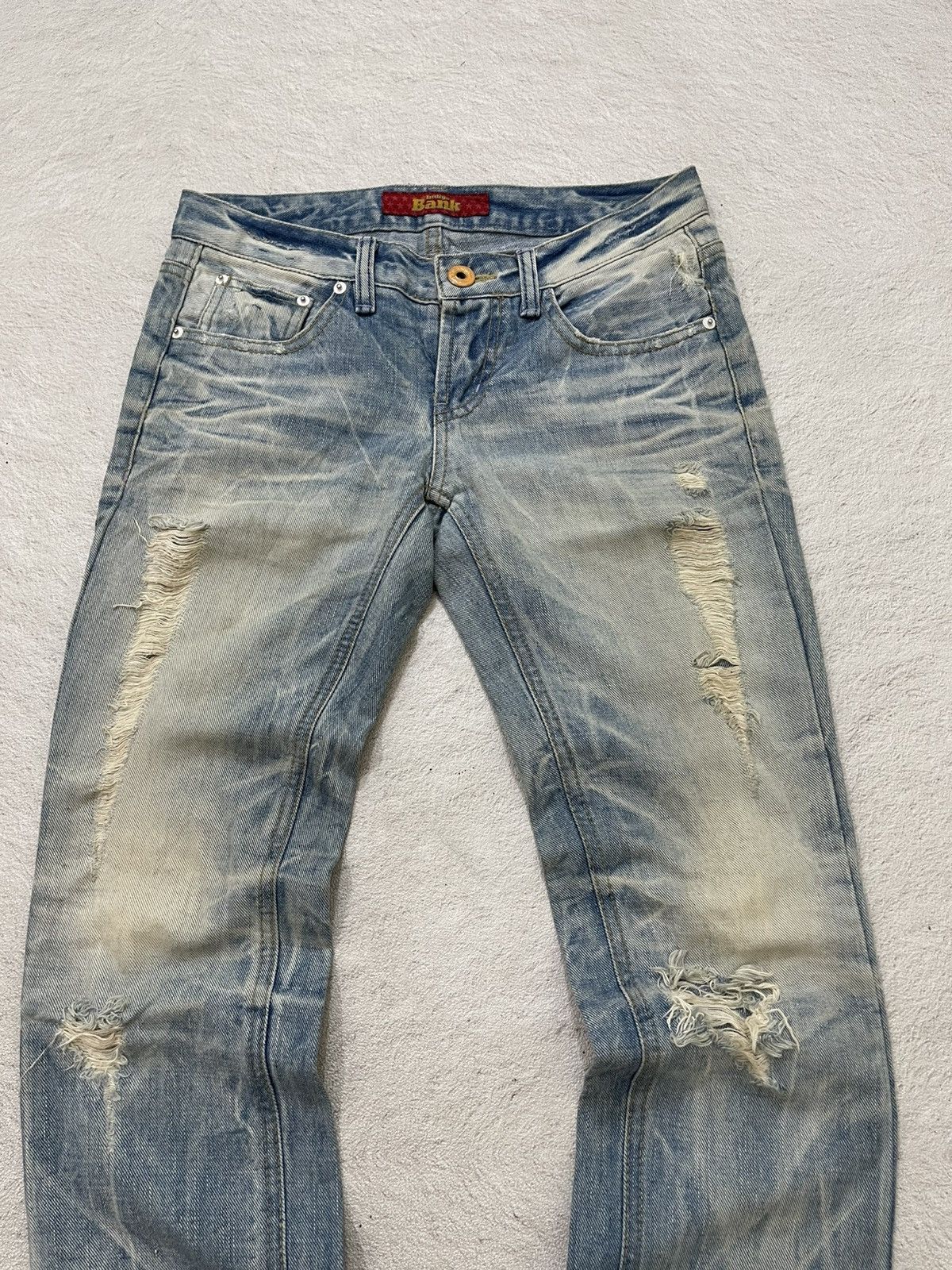 Japanese Brand 00s Diesel Distressed Denim Ripped Jeans Wash Hysteric Ifsix Size US 30 / EU 46 - 2 Thumbnail