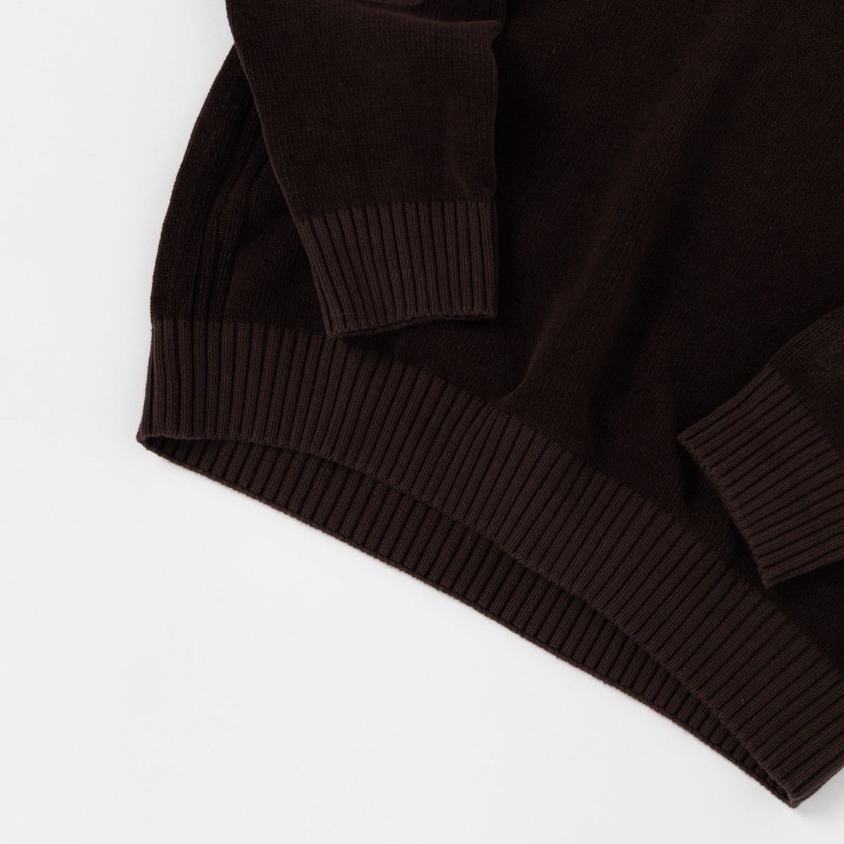 Saint James Saint James Knit Sweater Quarter Button Elbow Patch Pullover Size US M / EU 48-50 / 2 - 6 Thumbnail
