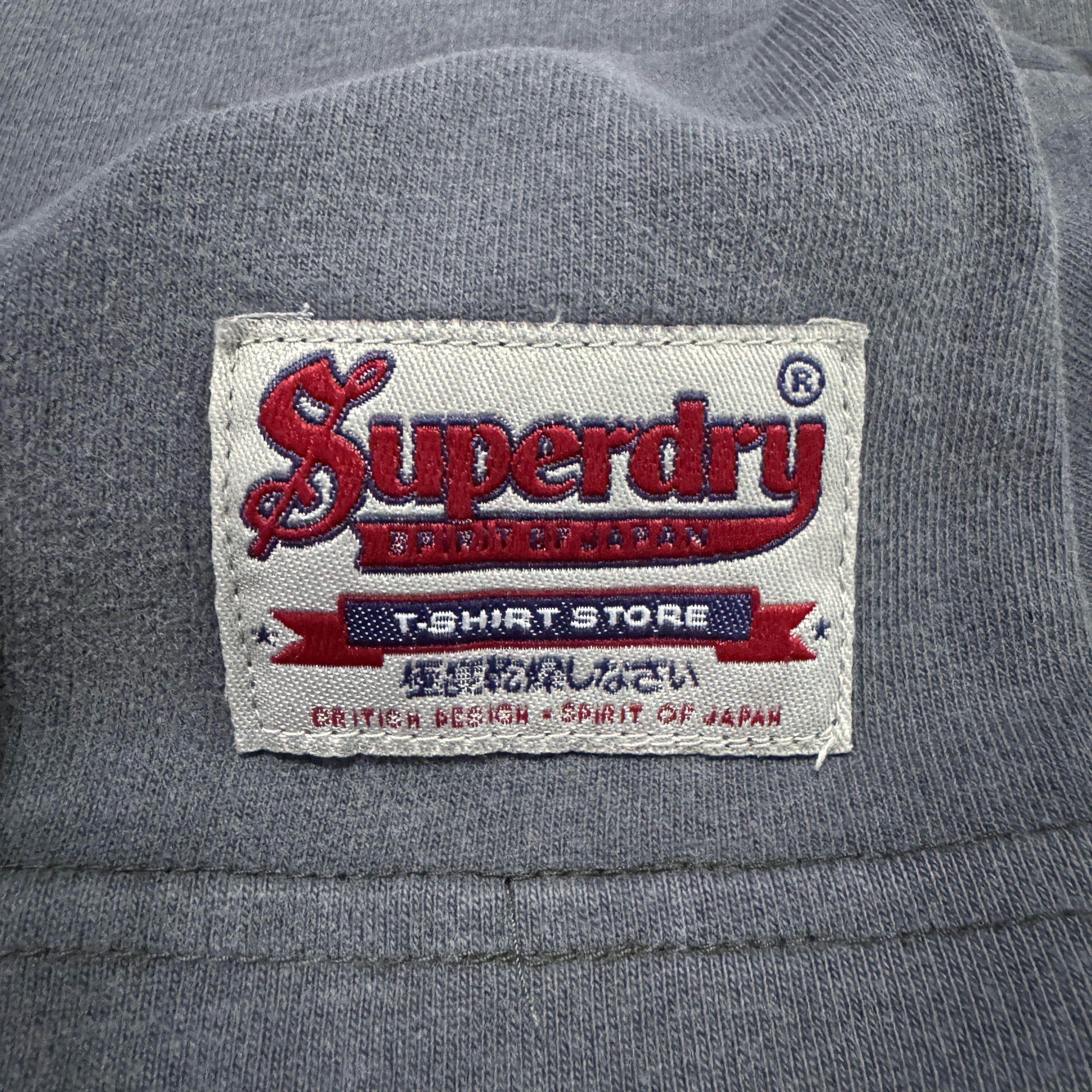 Superdry Superdry Japan NYC Radio Dispatches Demolition Faded Tshirt Size US L / EU 52-54 / 3 - 10 Thumbnail