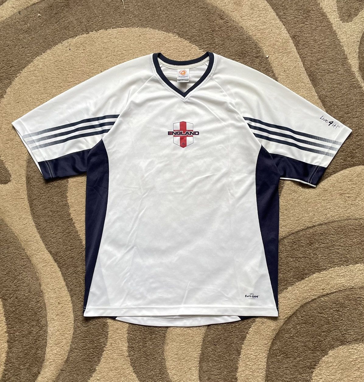 Adidas UEFA Euro 2004 England Jersey small Shirt Adidas Size US M / EU 48-50 / 2 - 1 Thumbnail