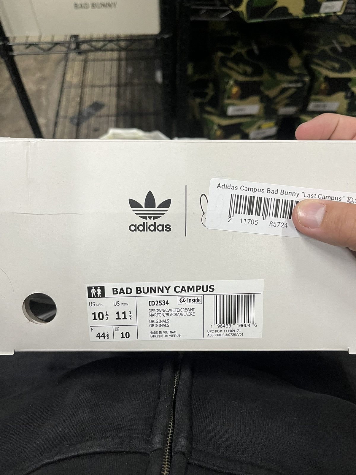 Adidas Bad Bunny x Adidas The Last Campus Brown Sz. 10.5 Size US 10.5 / EU 43-44 - 8 Thumbnail